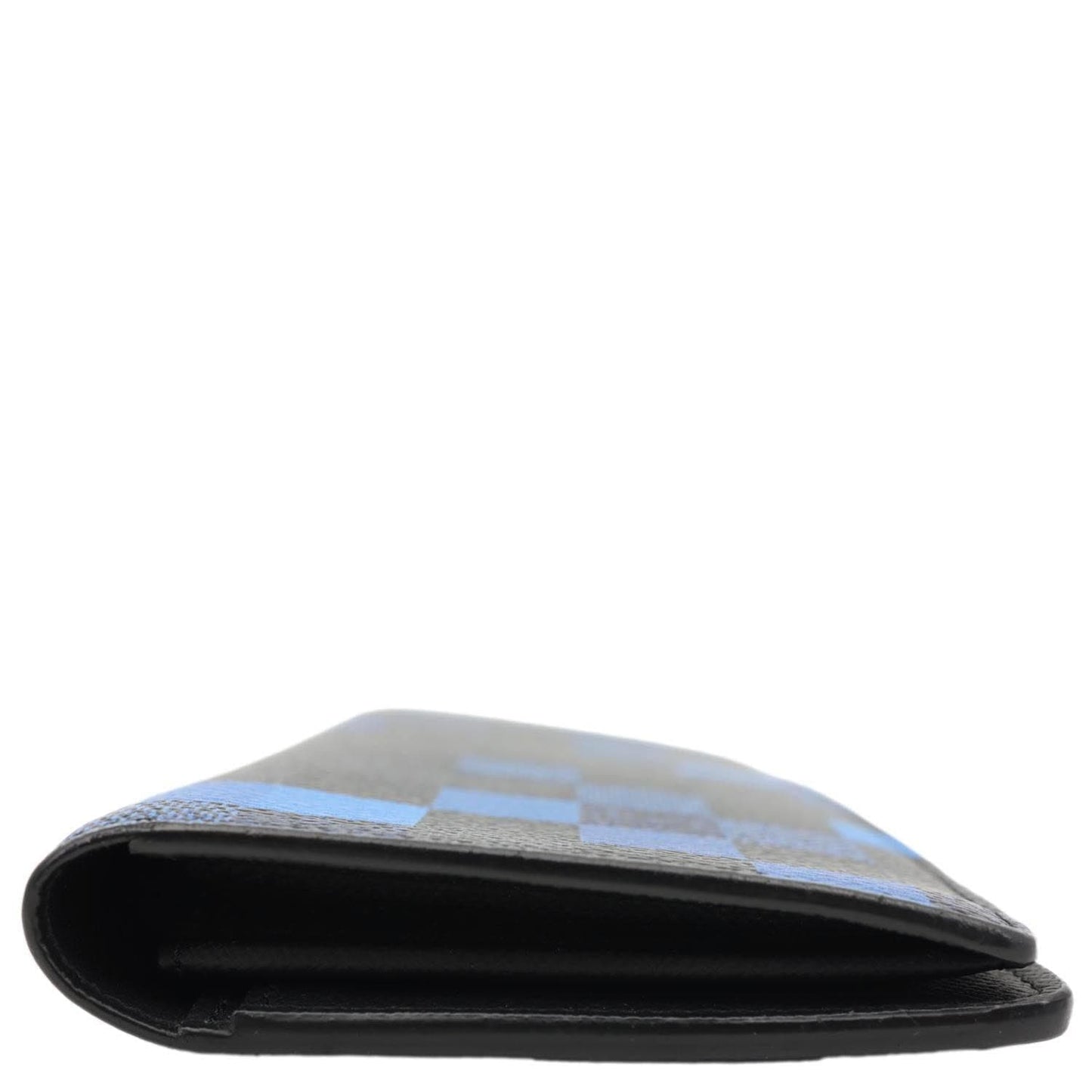 LOUIS VUITTON Brazza Damier Graphite Pixel Wallet Black