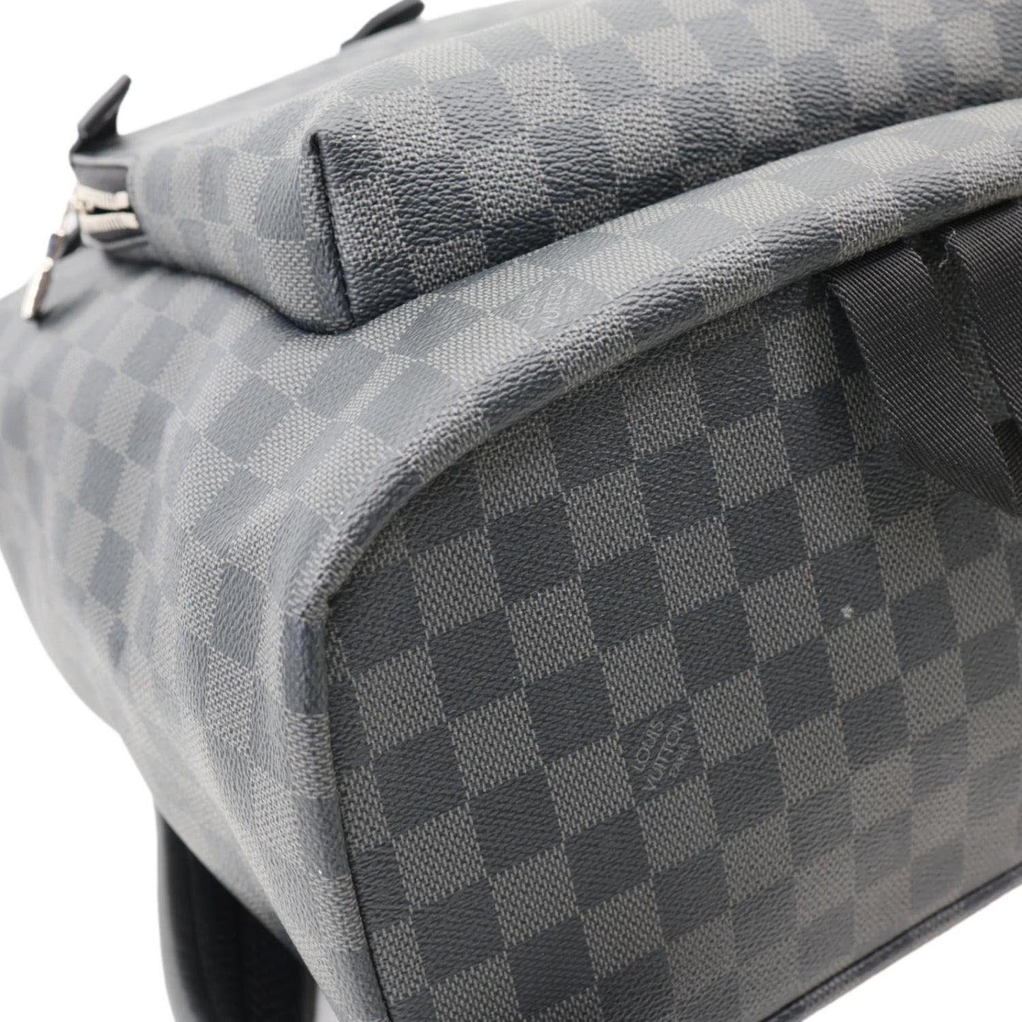 LOUIS VUITTON Zack  Damier Graphite Canvas Backpack Bag Black
