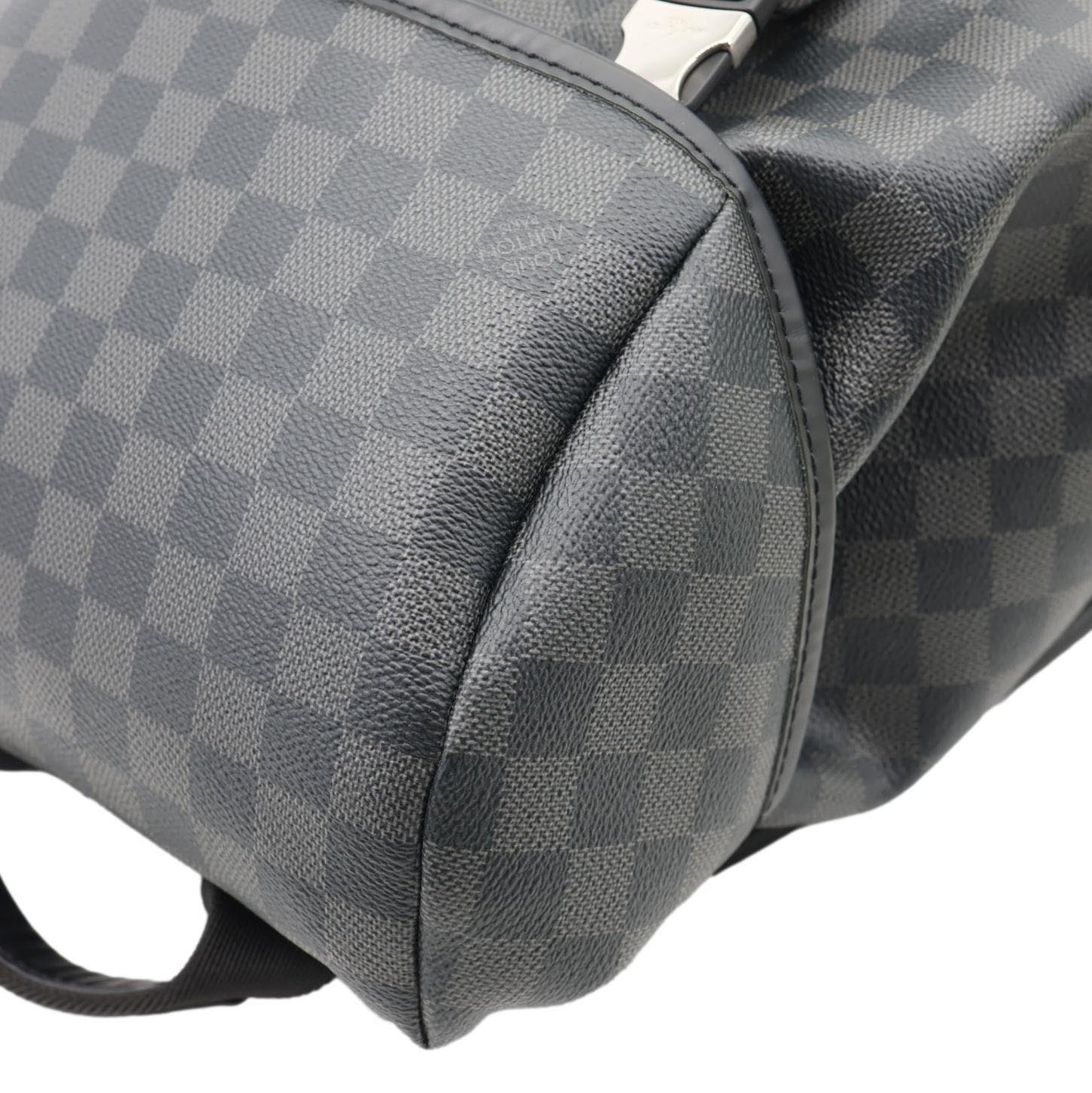LOUIS VUITTON Zack  Damier Graphite Canvas Backpack Bag Black