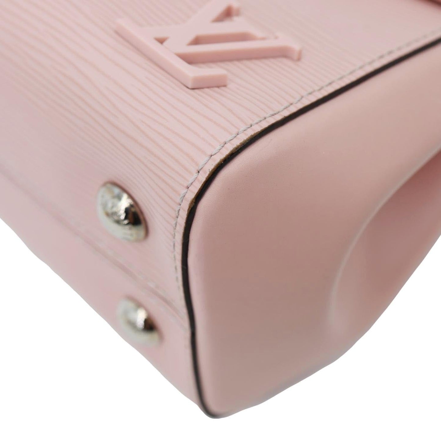 LOUIS VUITTON Cluny BB Epi Leather Top Handle Crossbody Bag Pink