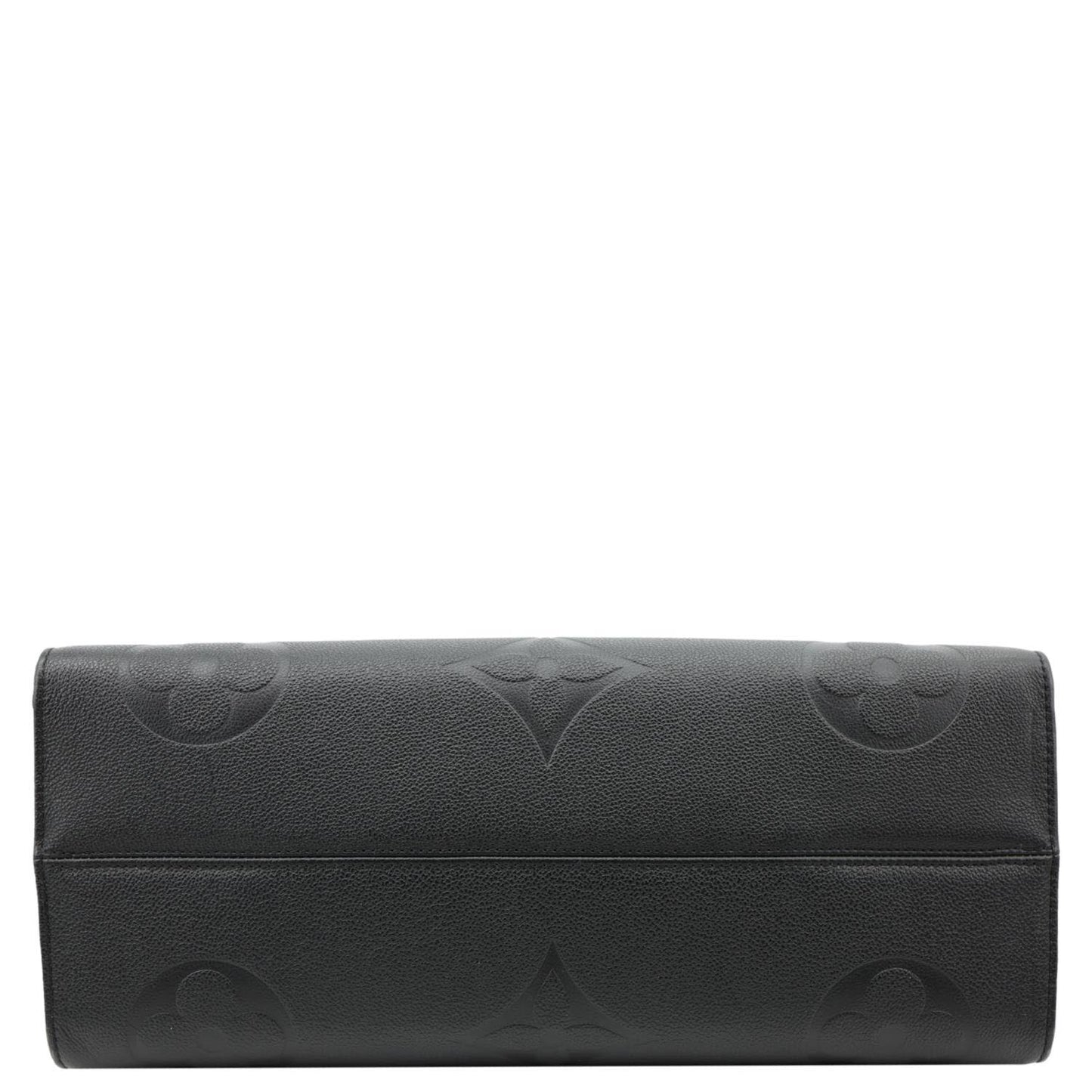 LOUIS VUITTON Onthego GM Giant Monogram Empreinte Shoulder Bag Black