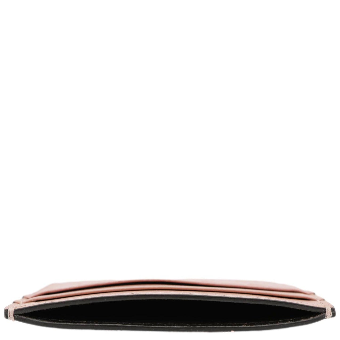 GUCCI Microguccissima Calfskin Leather Card Holder Pink 262837