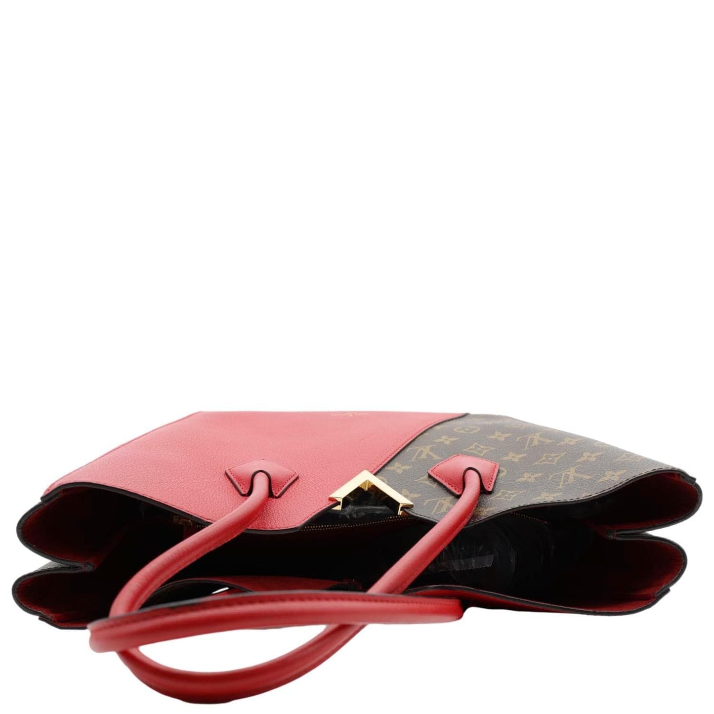 LOUIS VUITTON Kimono MM Monogram Canvas Tote Bag Red