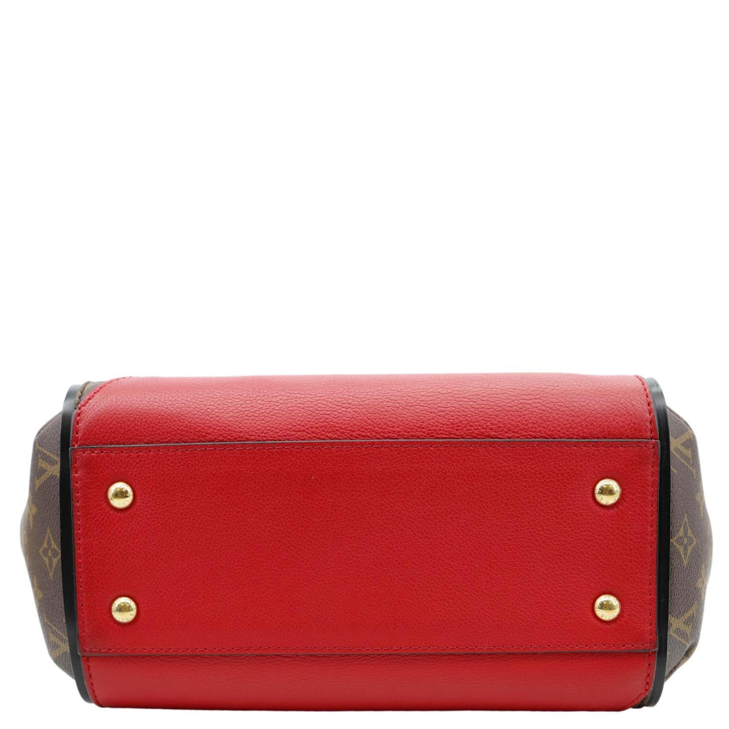 LOUIS VUITTON Kimono MM Monogram Canvas Tote Bag Red
