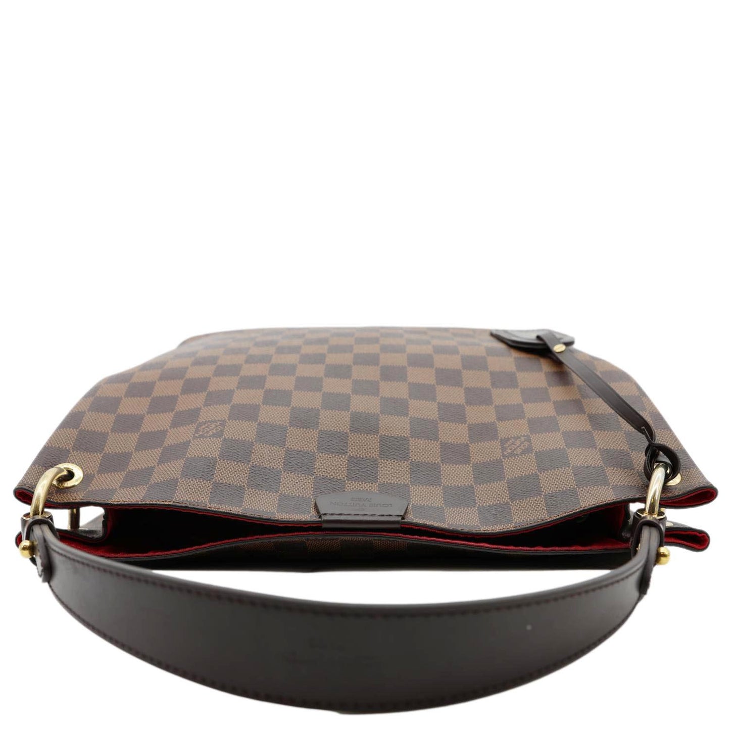 LOUIS VUITTON Graceful PM Damier Ebene Shoulder Bag Brown