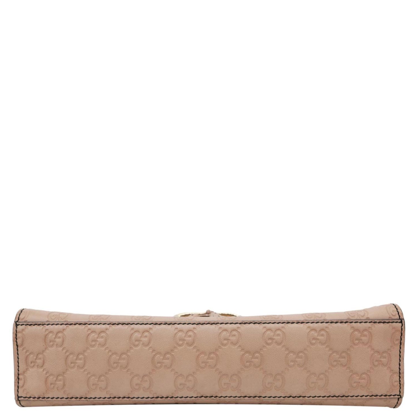 GUCCI Emily Medium Leather Chain Shoulder Bag Pink 295402