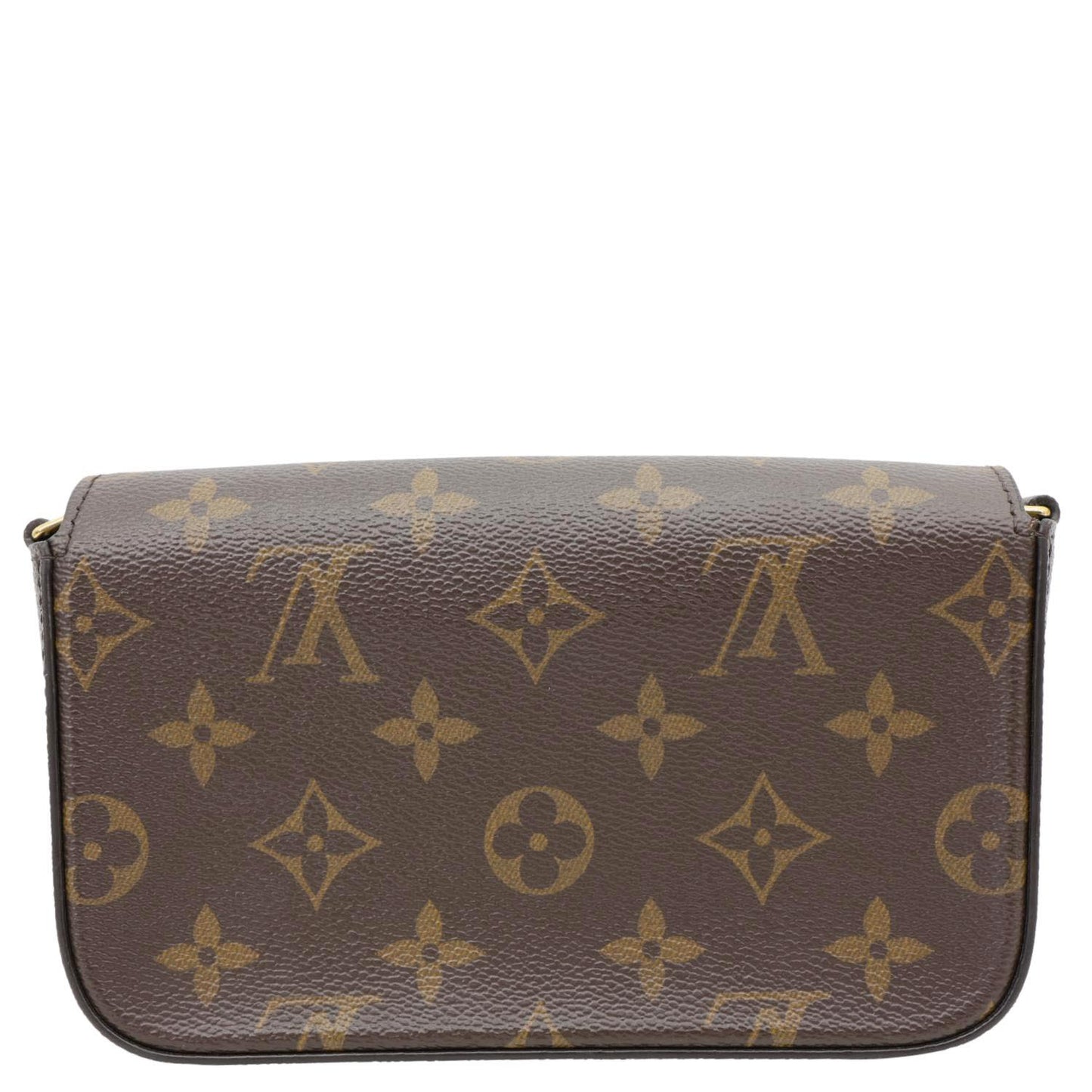 LOUIS VUITTON Felicie Strap & Go Monogram Canvas Shoulder Bag Kaki