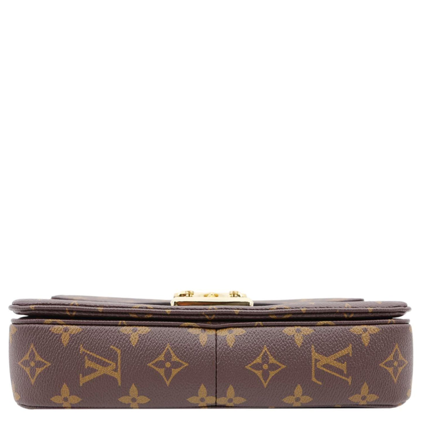 LOUIS VUITTON Marceau Monogram Canvas Chain Shoulder Bag Caramel