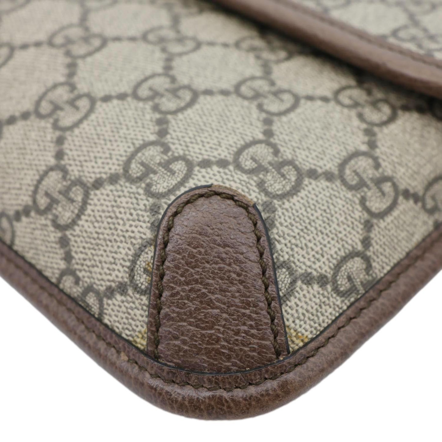 GUCCI Neo Vintage GG Supreme Canvas Waist Bag Beige 493930