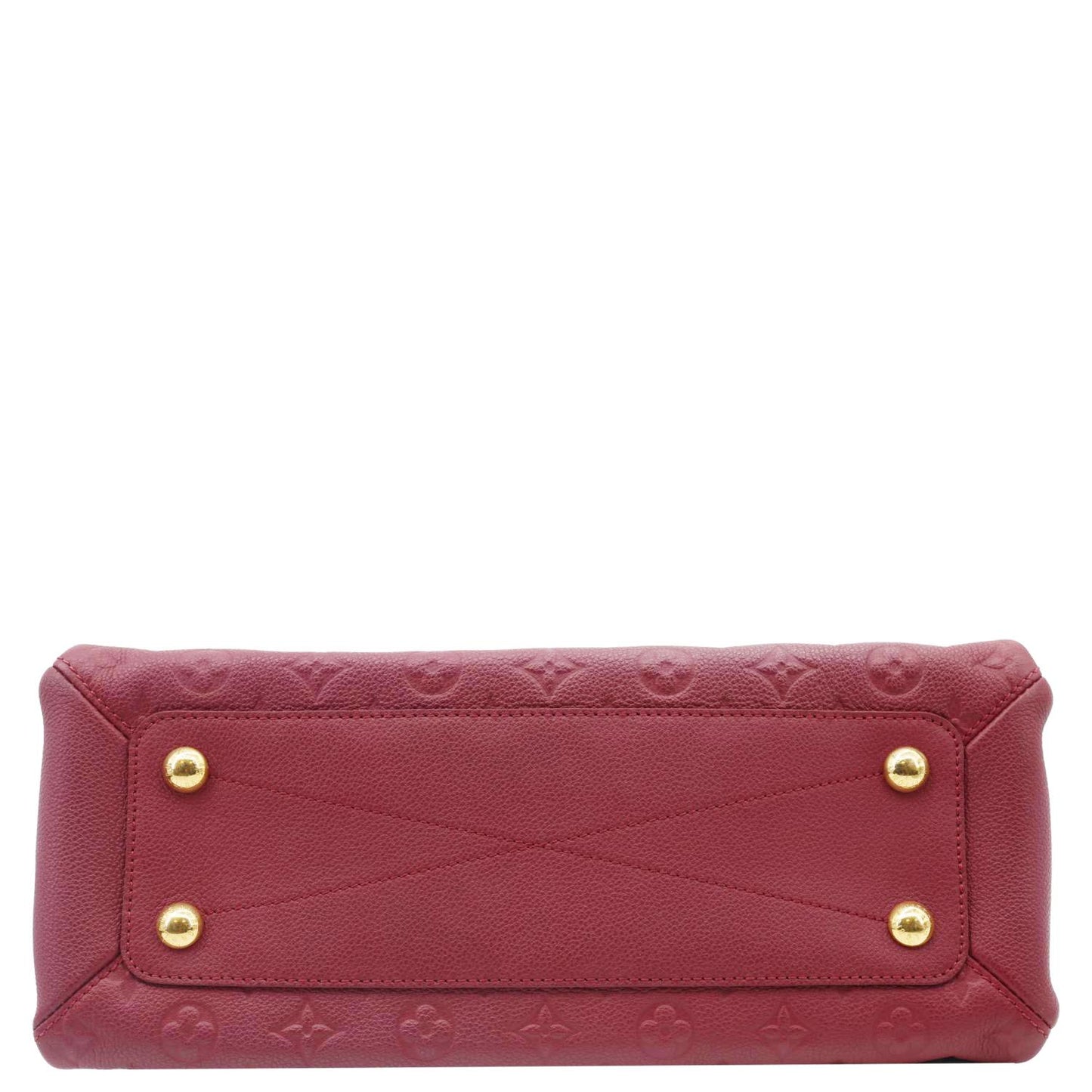 LOUIS VUITTON Vosges MM Empreinte Leather Shoulder Bag Raisin