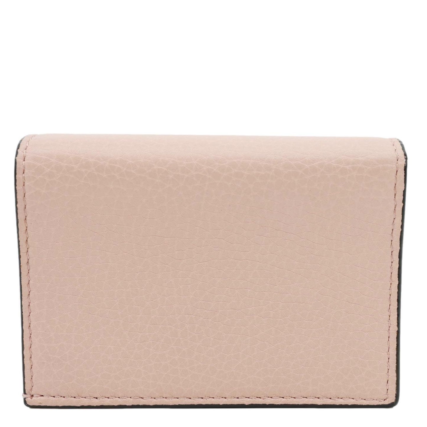 GUCCI Cellarius Blind for Love Animalier Leather Card Case Pink 460185