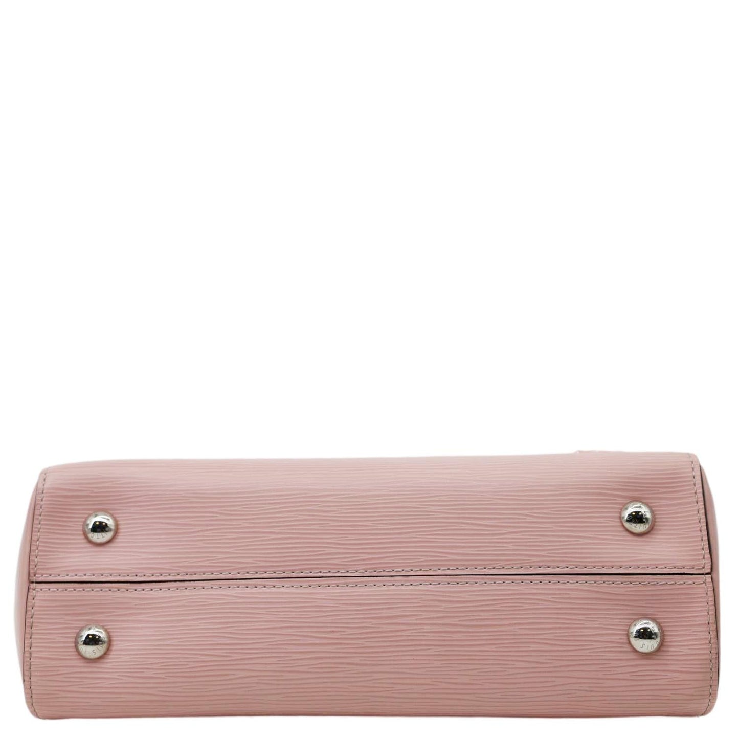 LOUIS VUITTON Cluny MM Epi Leather Top Handle Crossbody Bag Rose Ballerine