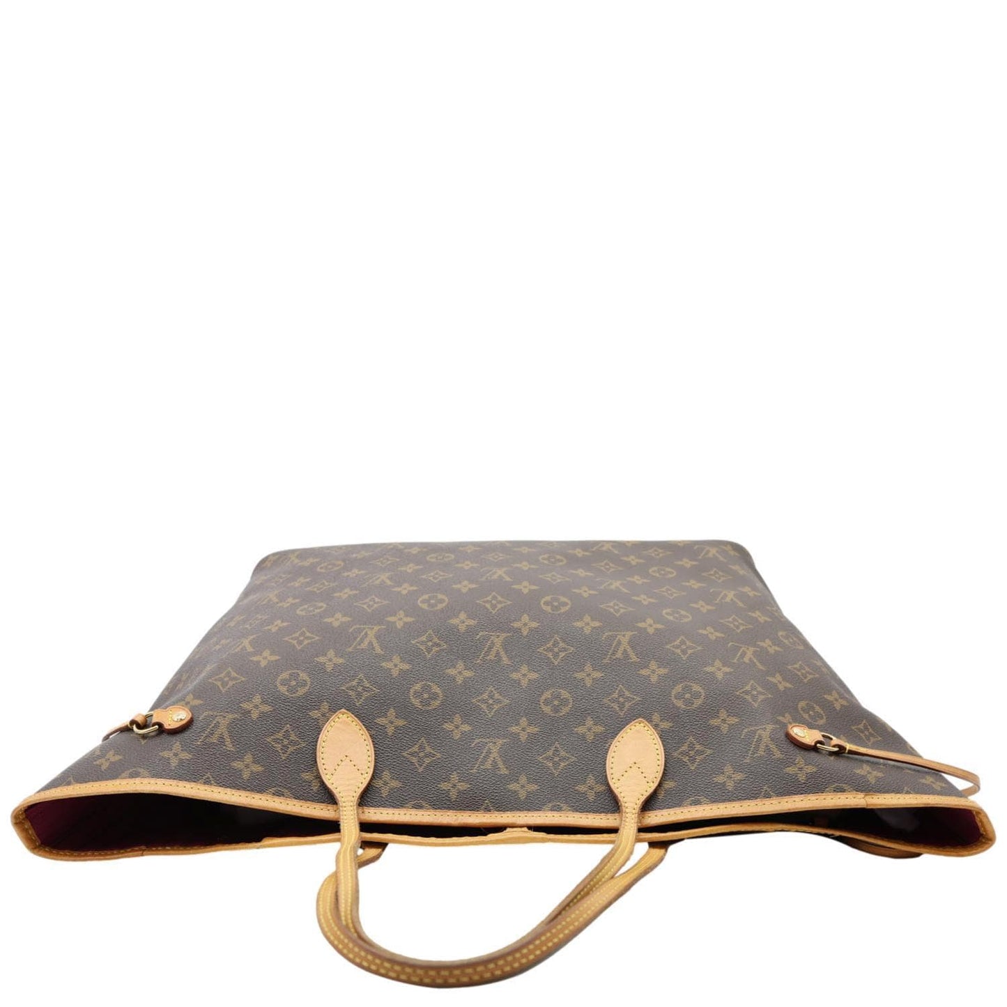 LOUIS VUITTON Neverfull GM Monogram Canvas Tote Bag Brown