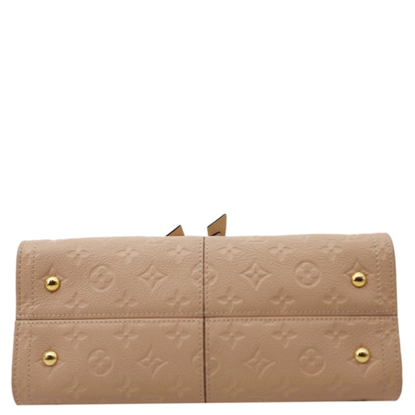 LOUIS VUITTON Sully PM Monogram Empreinte Leather Shoulder Bag Papyrus