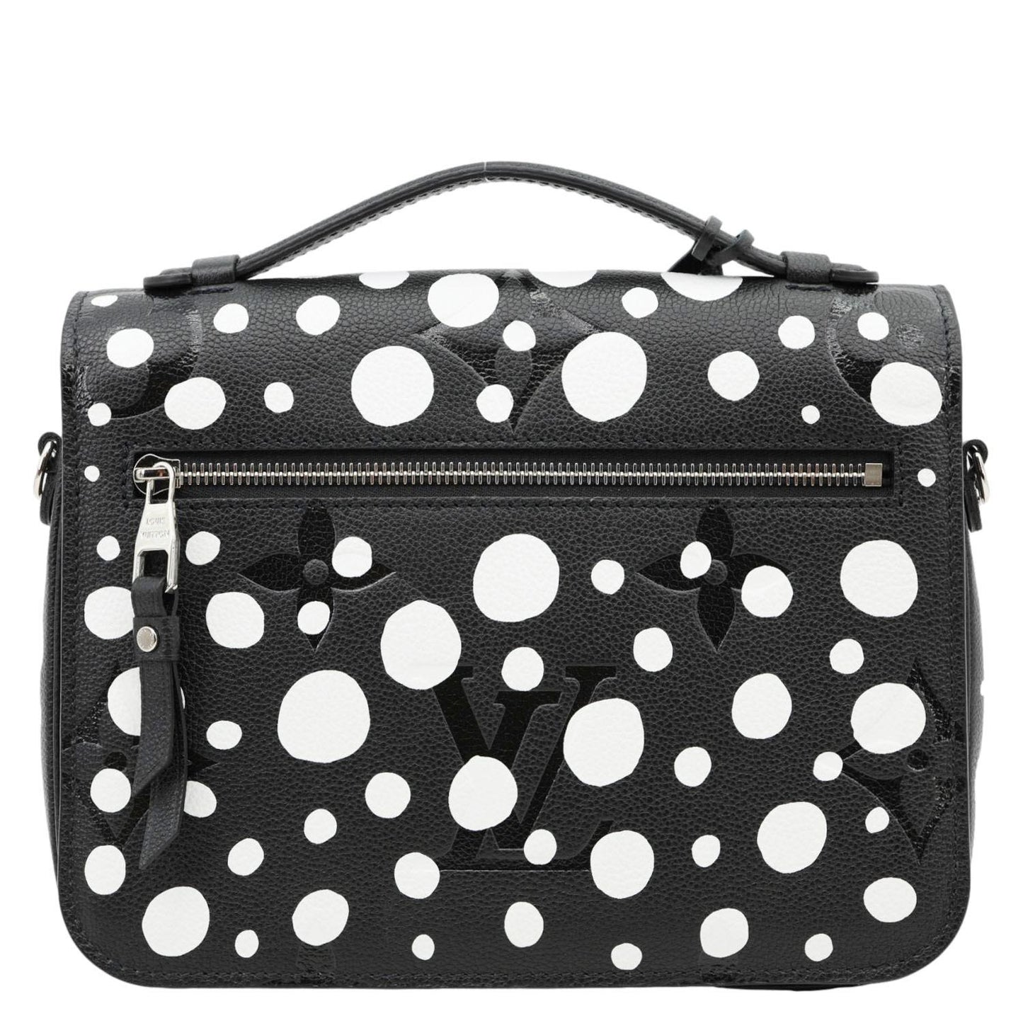 LOUIS VUITTON x YK Metis Pochette Monogram Giant Empreinte Dot Shoulder Bag Black