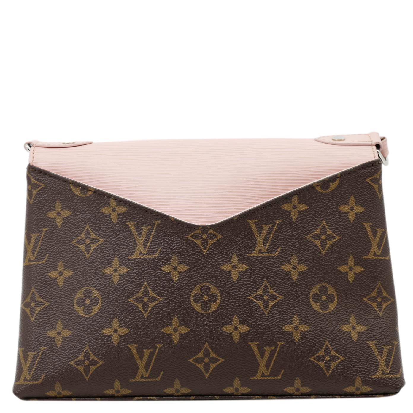 LOUIS VUITTON Saint Michel Monogram Epi Shoulder Bag Pink