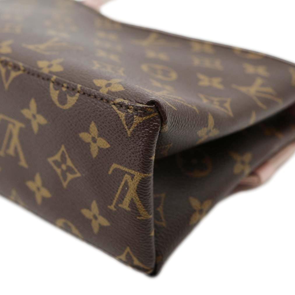 LOUIS VUITTON Saint Michel Monogram Epi Shoulder Bag Pink