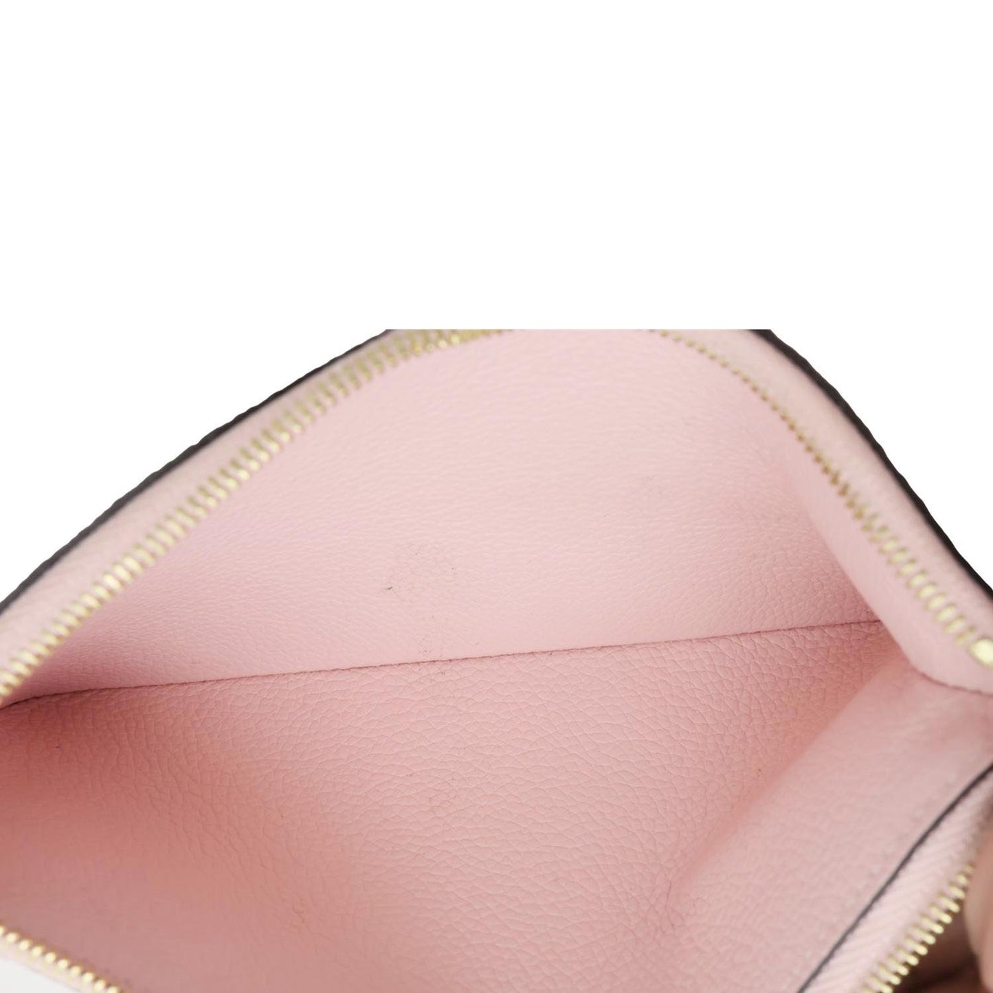 LOUIS VUITTON Trio By The Pool Giant Monogram Empreinte Leather Pouch Pink