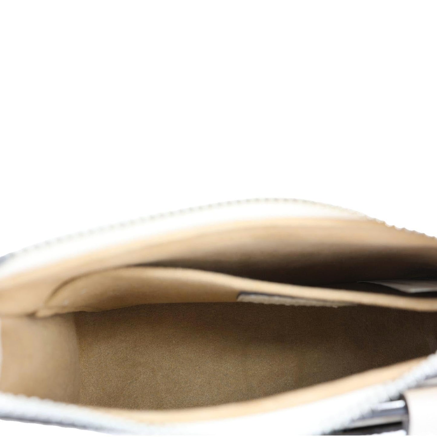 LOUIS VUITTON Marellini Epi Leather Shoulder Bag Quartz White
