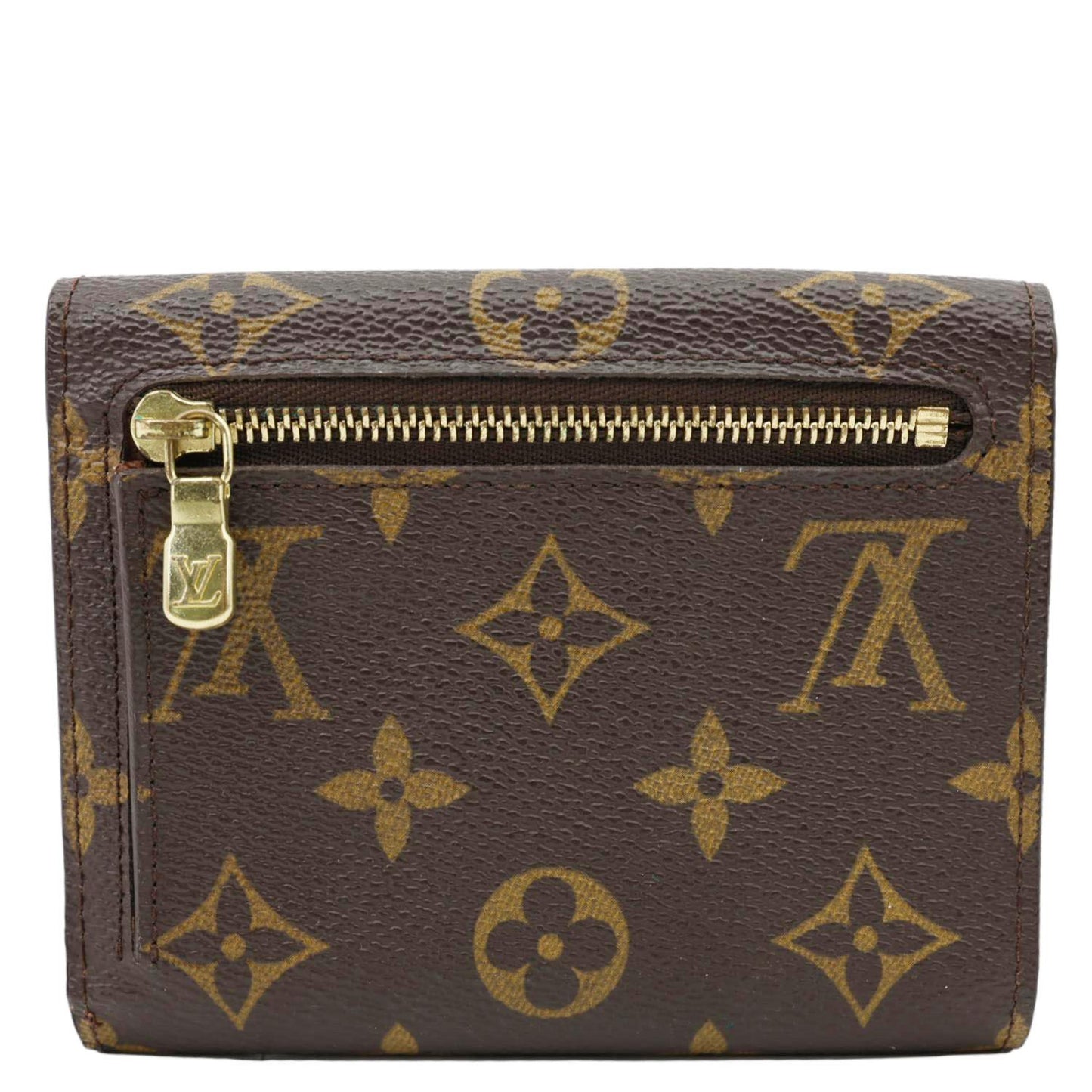 LOUIS VUITTON Koala Monogram Canvas Coin Purse Wallet Brown
