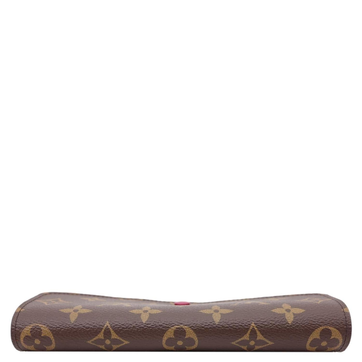 LOUIS VUITTON Emilie Monogram Canvas Wallet Fuchsia