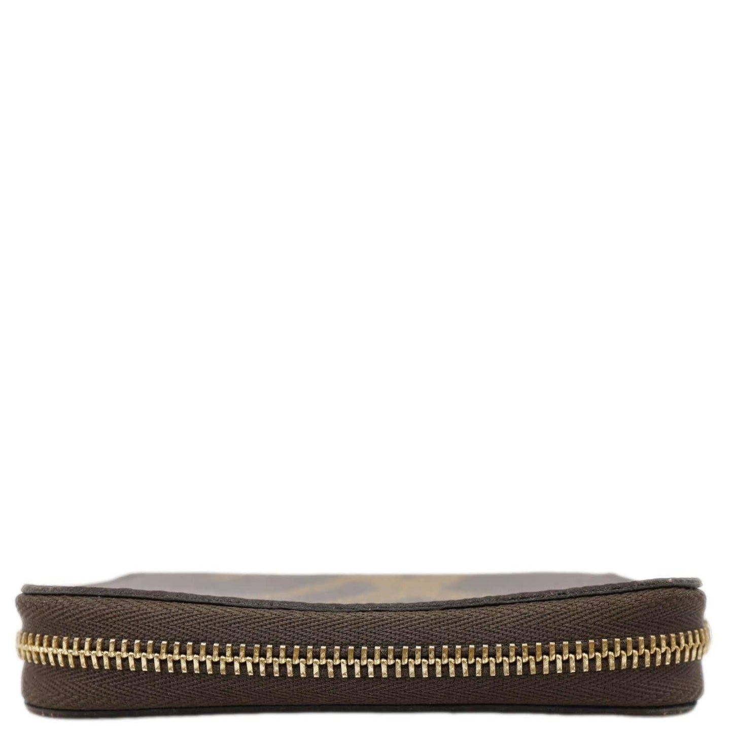 LOUIS VUITTON Monogram Giant Canvas Zippy Coin Purse Brown