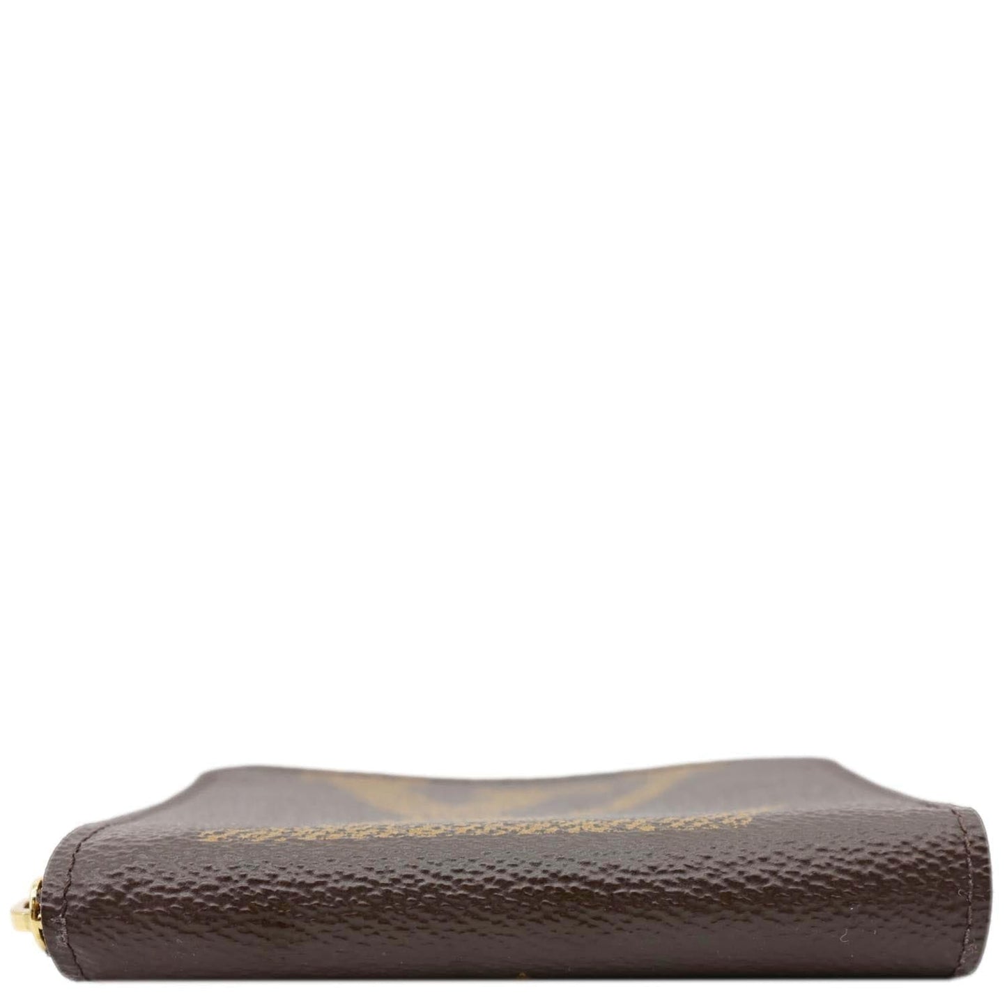 LOUIS VUITTON Monogram Giant Canvas Zippy Coin Purse Brown