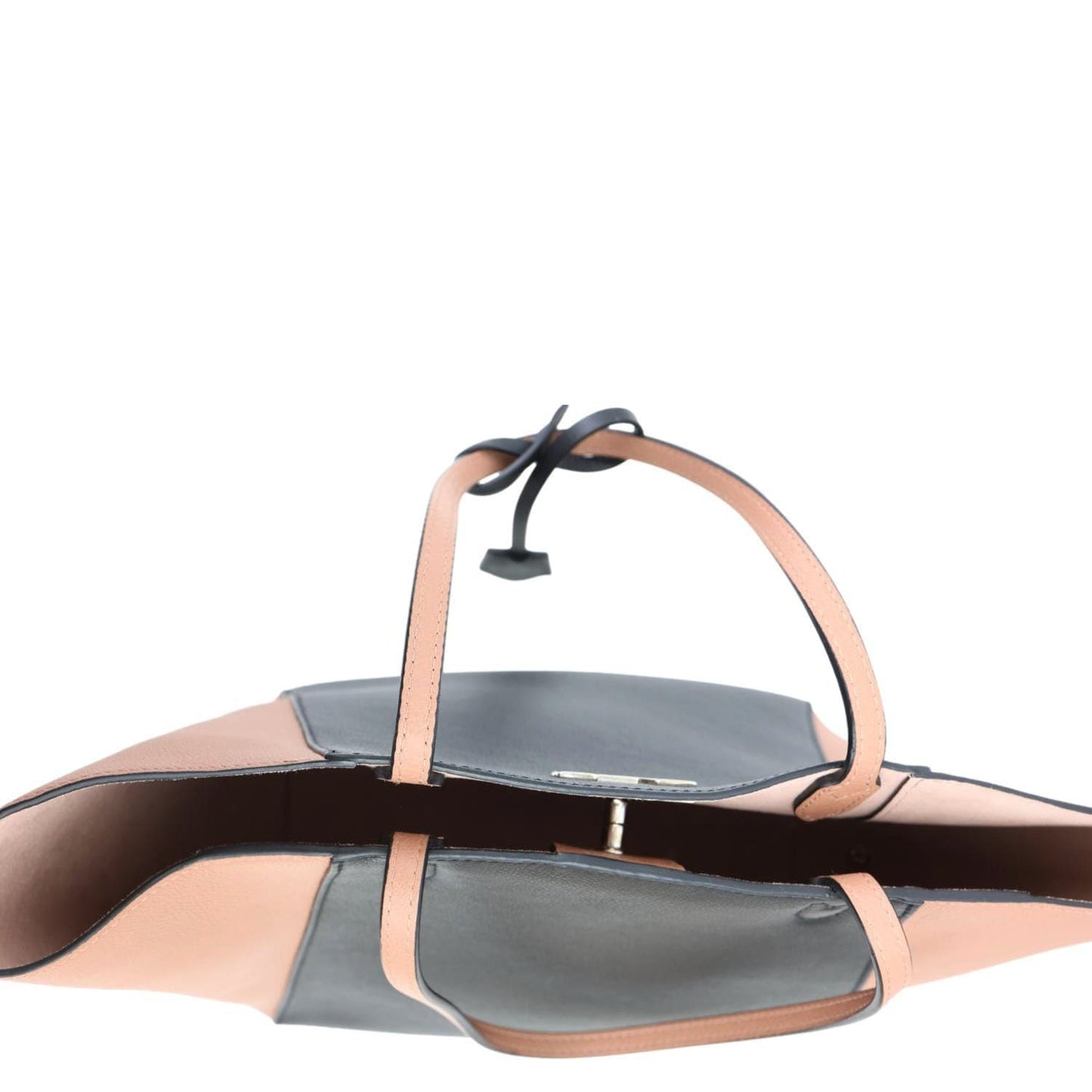 LOUIS VUITTON Lockme Cabas Leather Tote Bicolor
