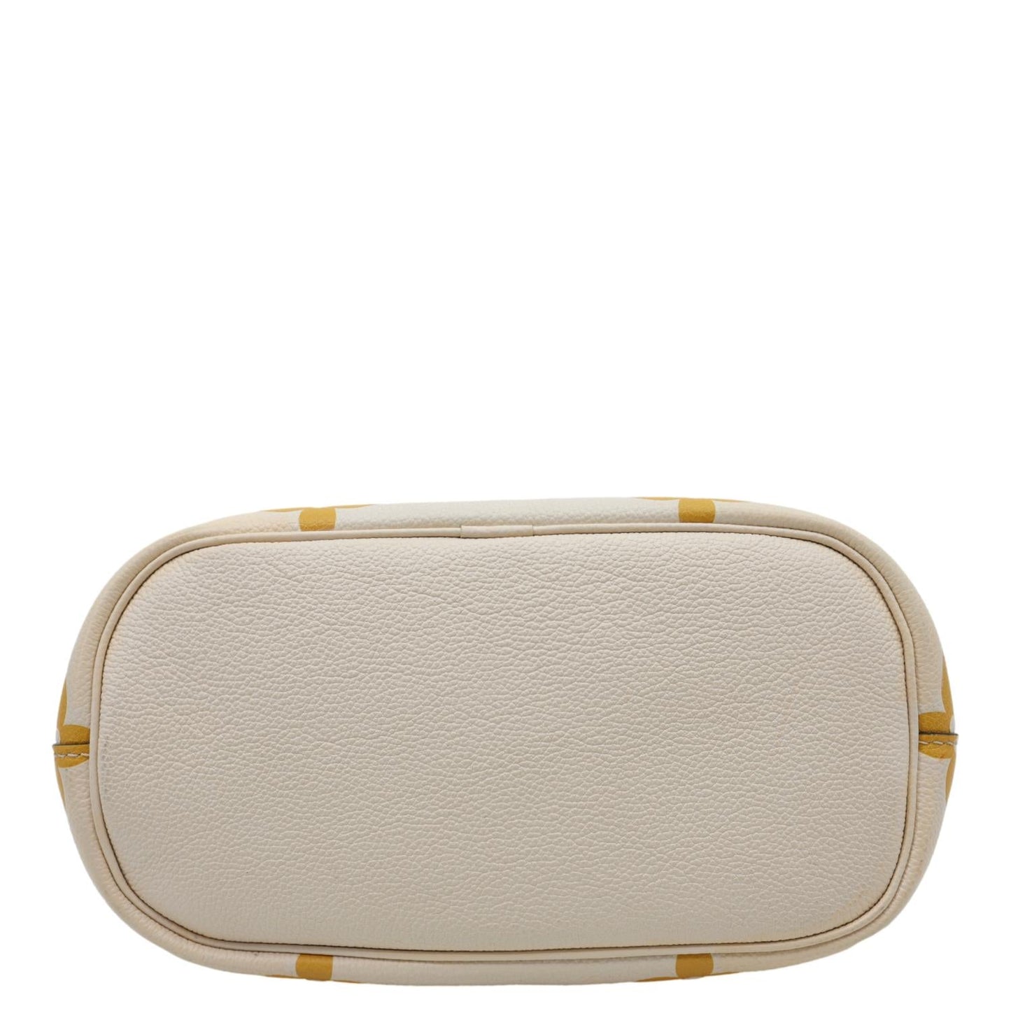 LOUIS VUITTON Marshmallow Giant By The Pool Empreinte Leather Hobo Bag Cream