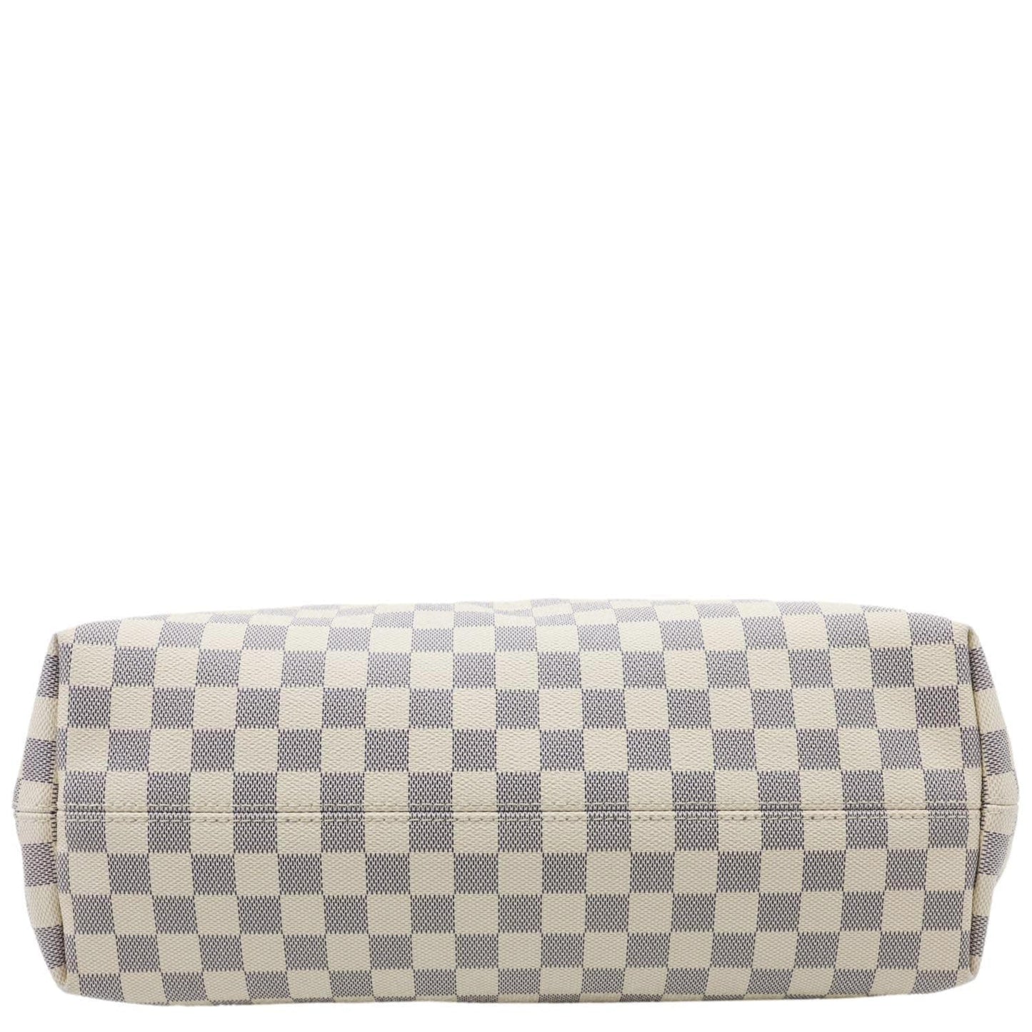 LOUIS VUITTON Graceful MM Damier Azur Hobo Bag Rose Ballerine