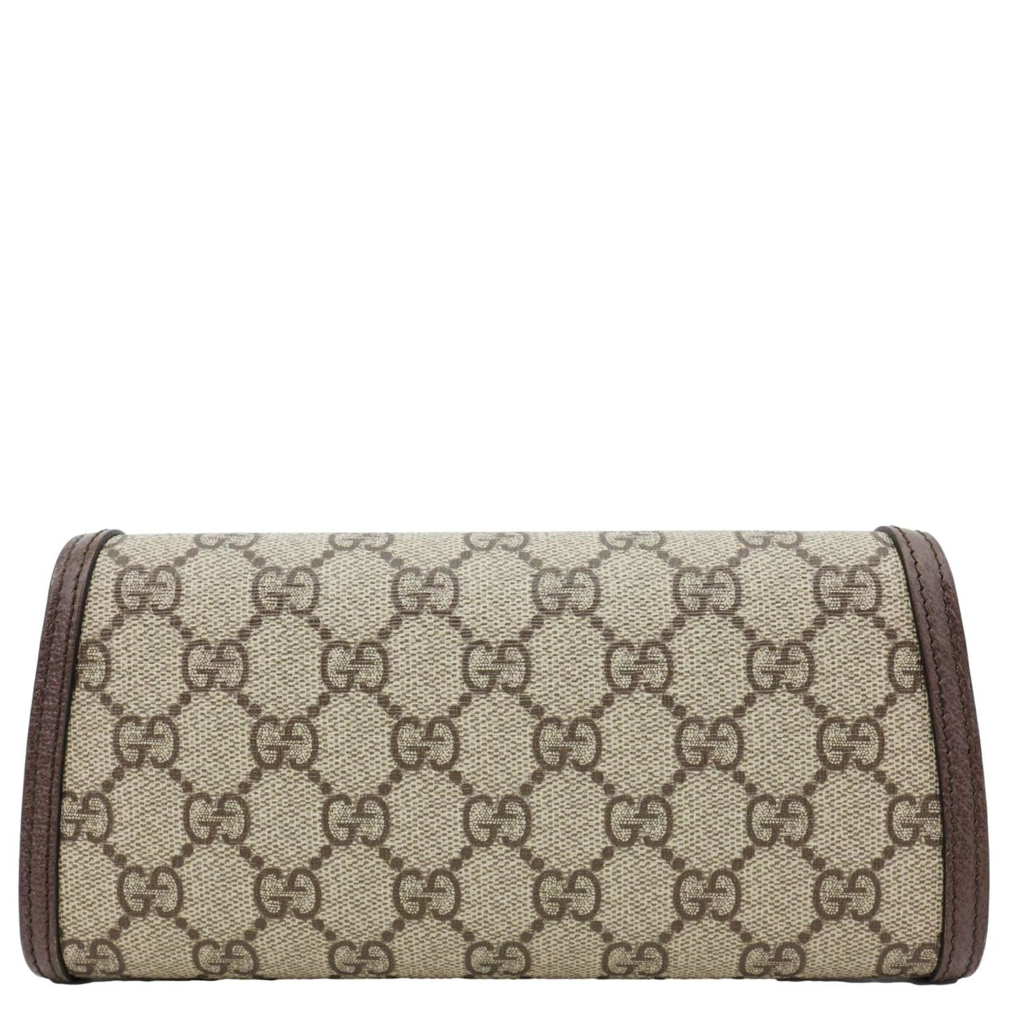 GUCCI Blondie Continental Dollar GG Supreme Canvas Chain Wallet Beige 725215