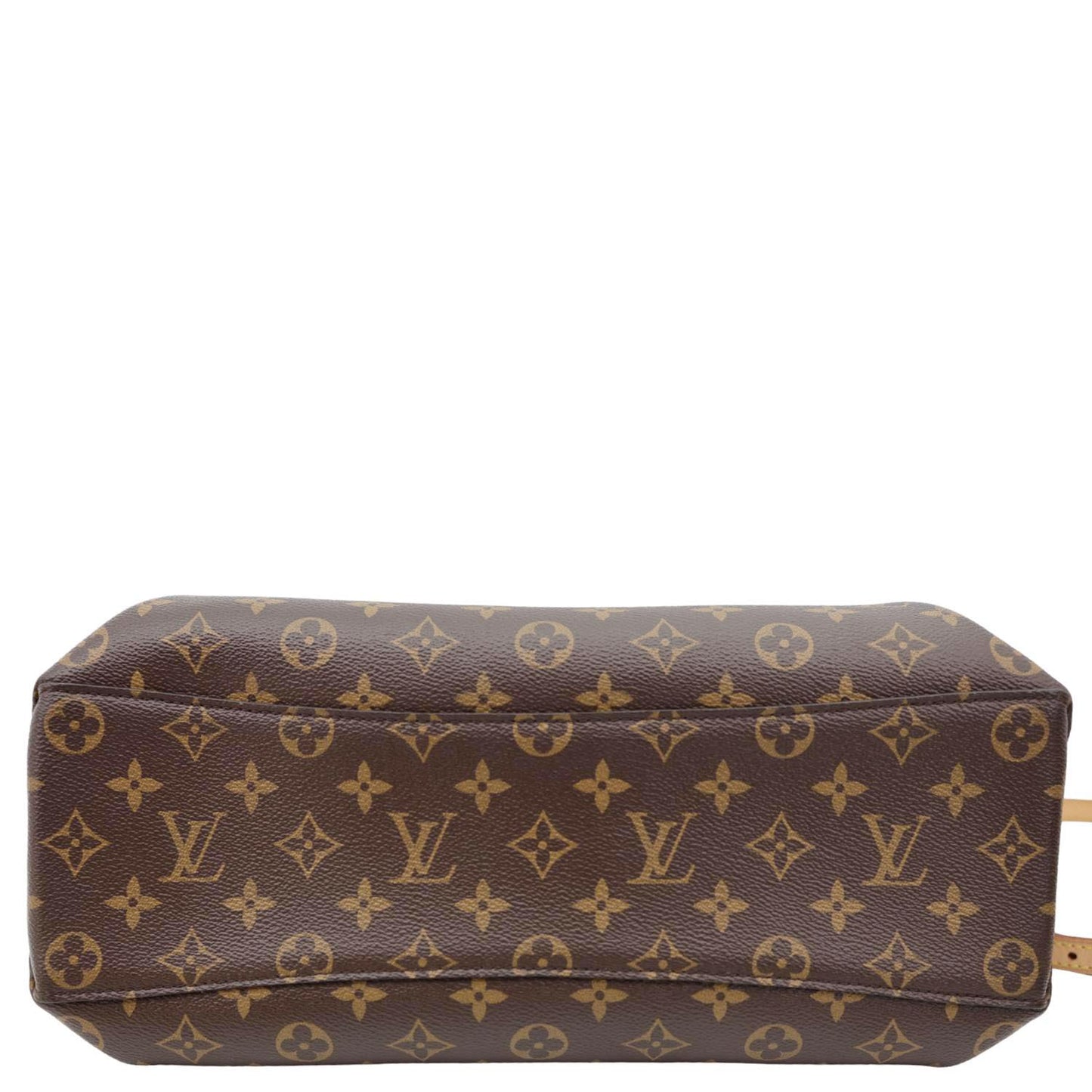 LOUIS VUITTON Rivoli MM Monogram Canvas Shoulder Bag Brown