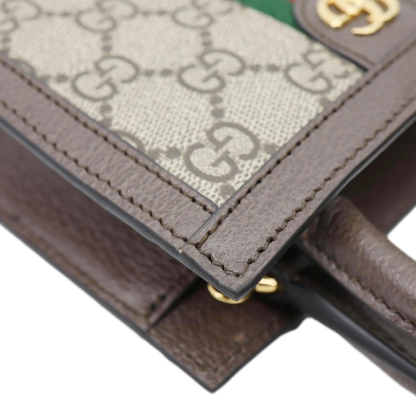 GUCCI Ophidia Mini Convertible GG Canvas Shoulder Bag Beige 772317