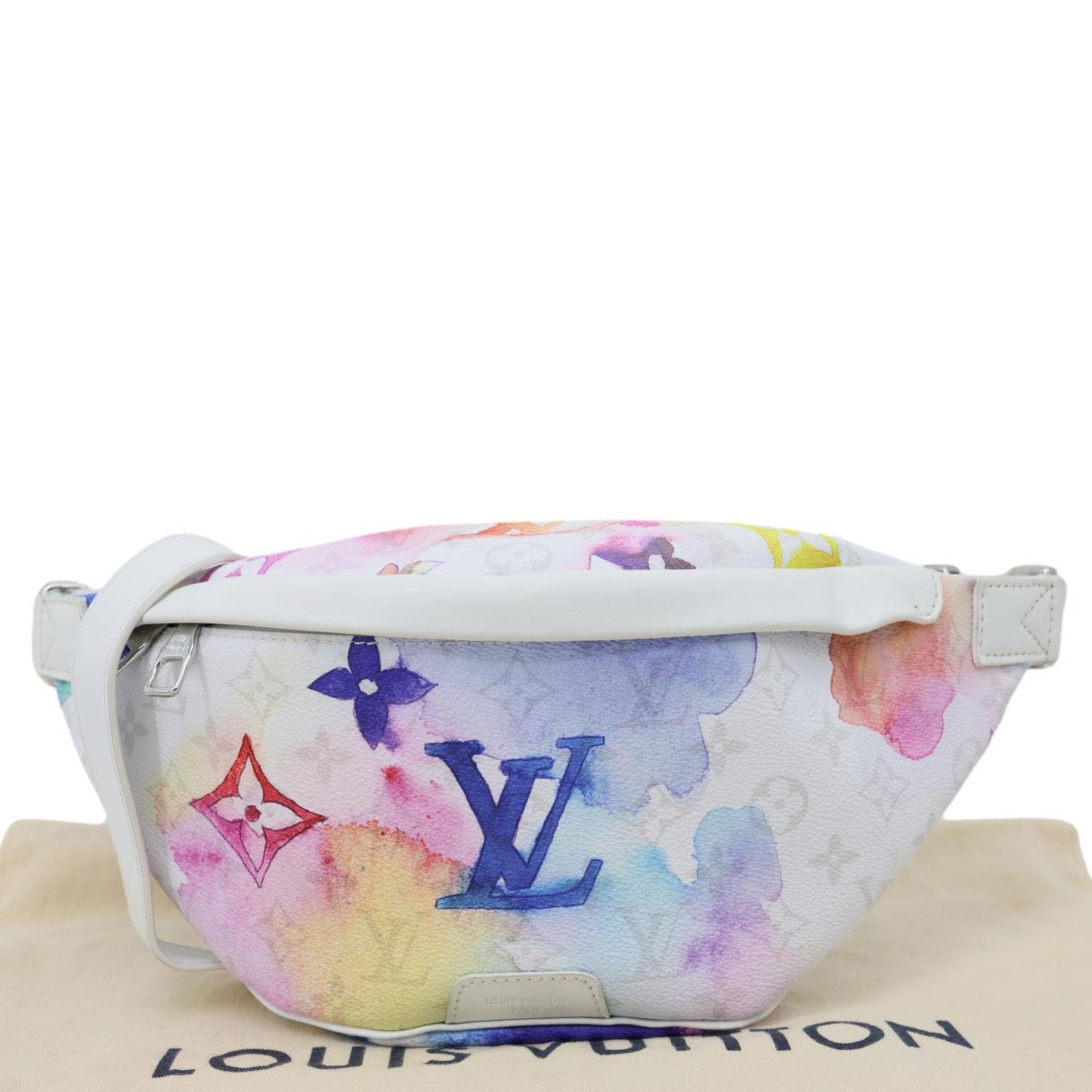 LOUIS VUITTON Discovery Monogram Watercolor Bumbag Multicolor