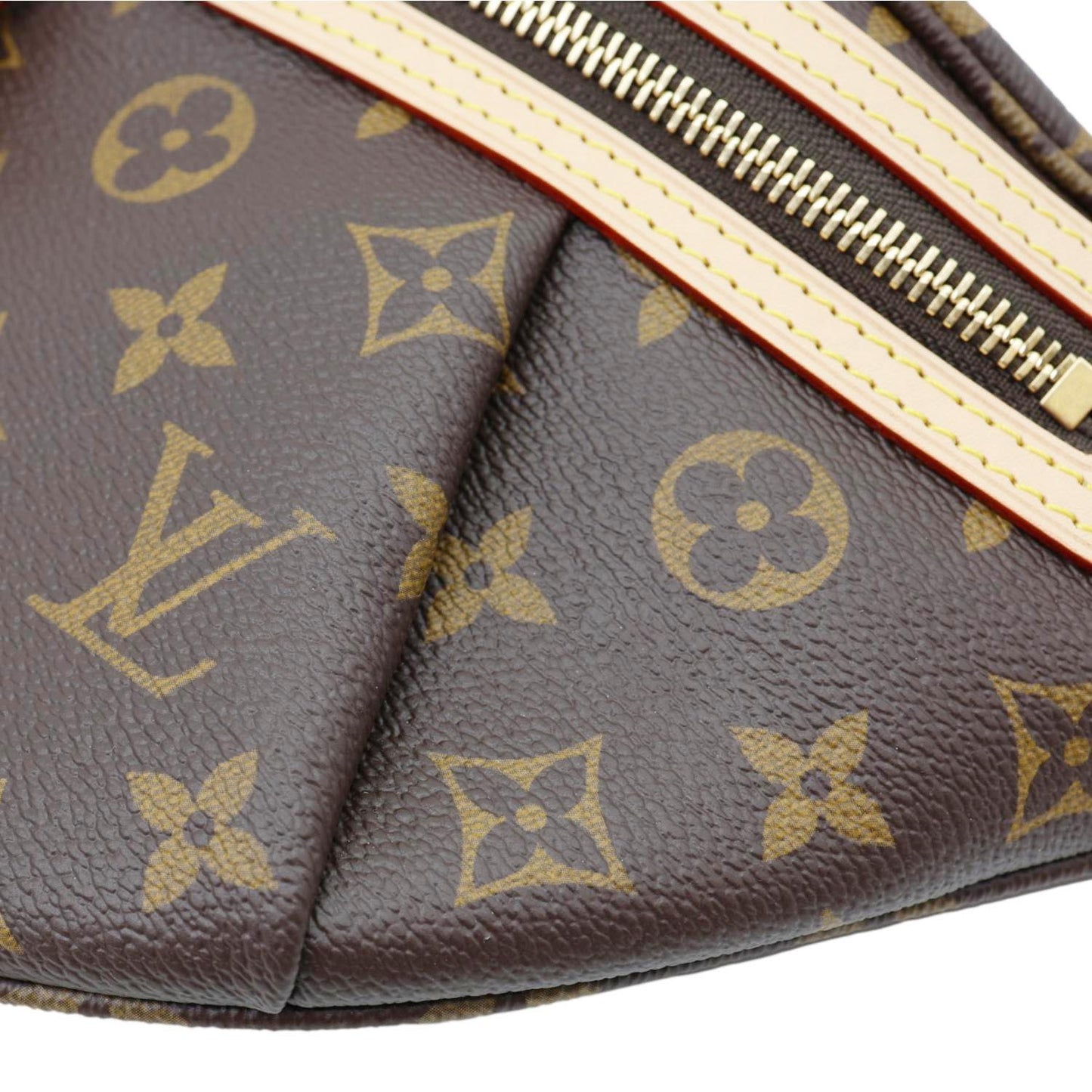 LOUIS VUITTON High Rise Monogram Canvas Bumbag Brown