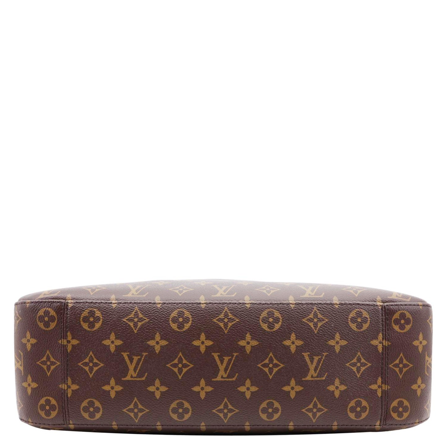 LOUIS VUITTON Slouchy MM Monogram Canvas Hobo Bag Brown