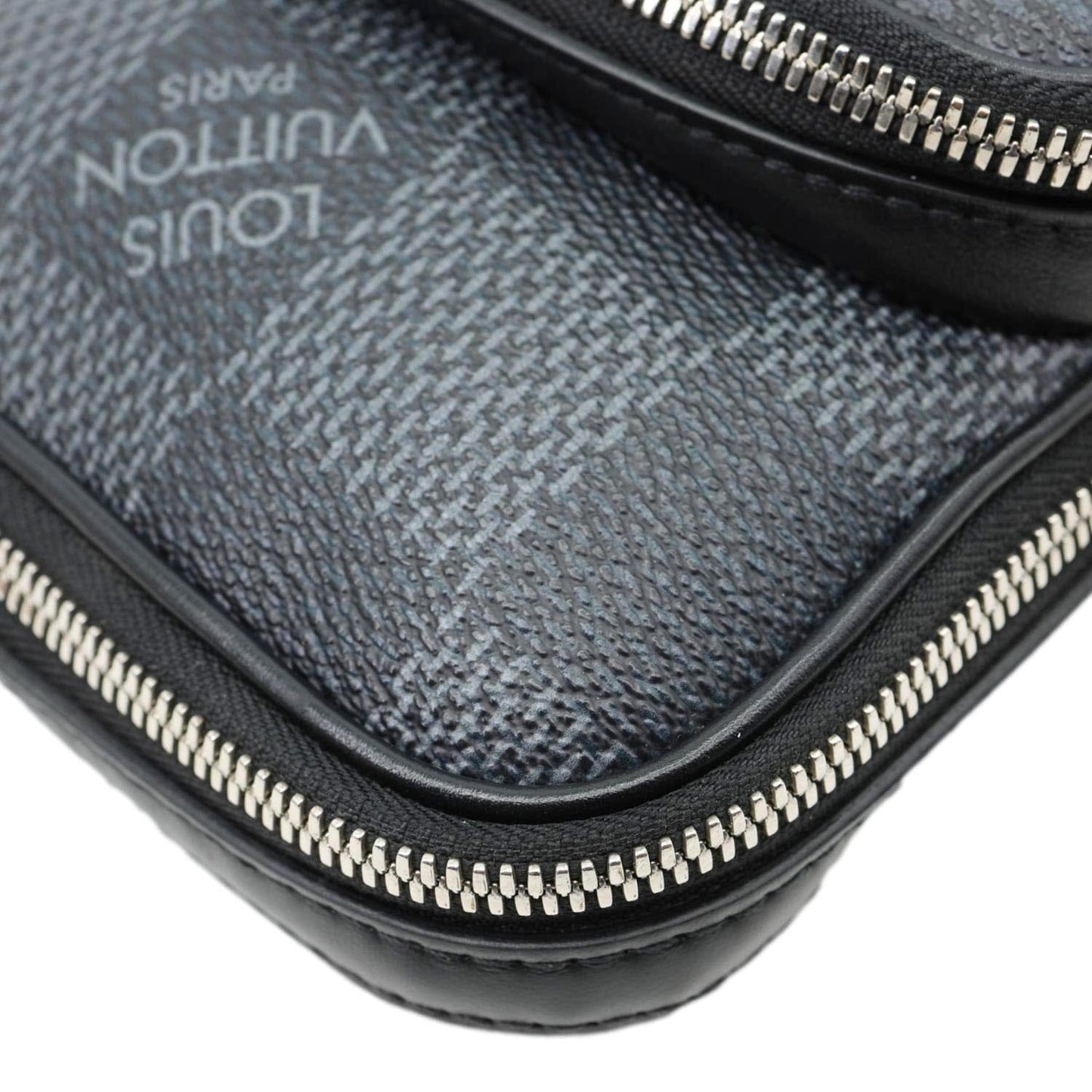 LOUIS VUITTON 3D Amazone Damier Graphite Sling Bag Black