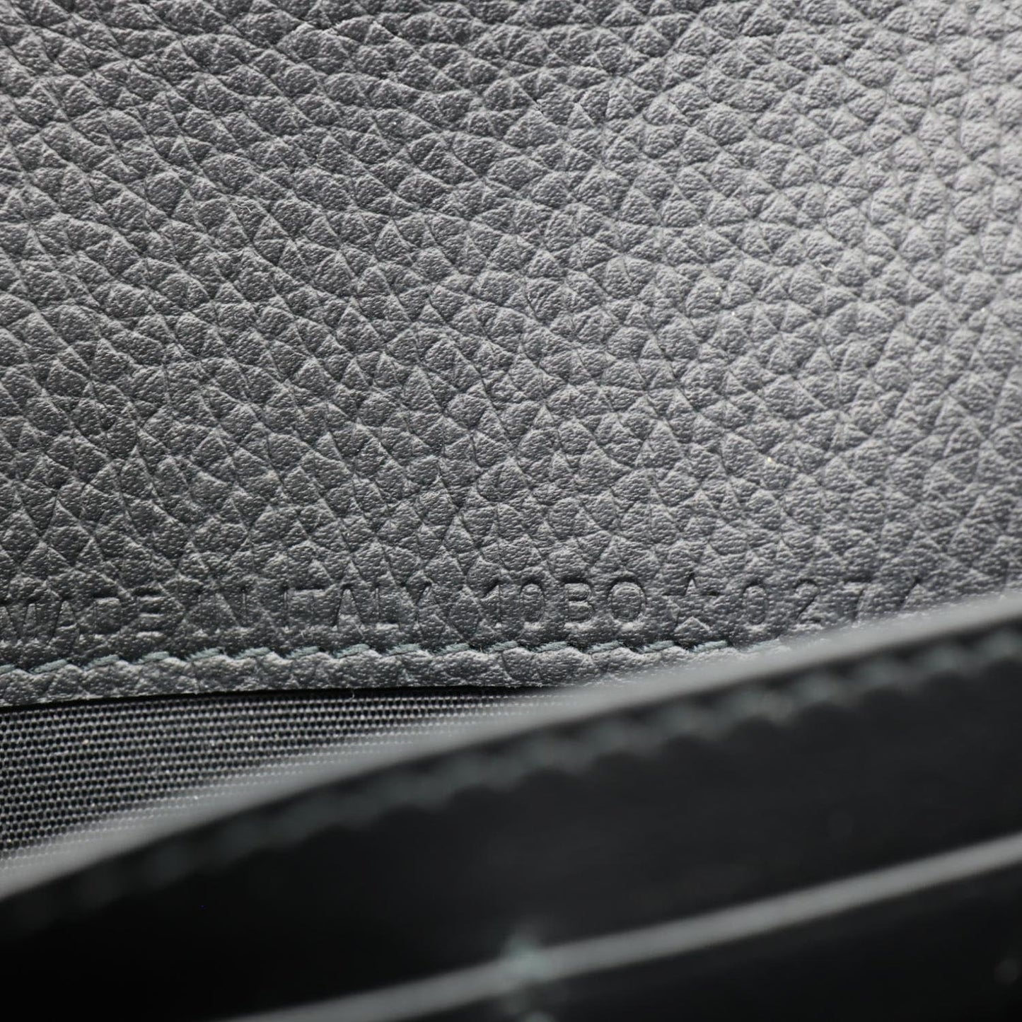 CHRISTIAN DIOR Saddle Oblique Jacquard Leather Wallet Black