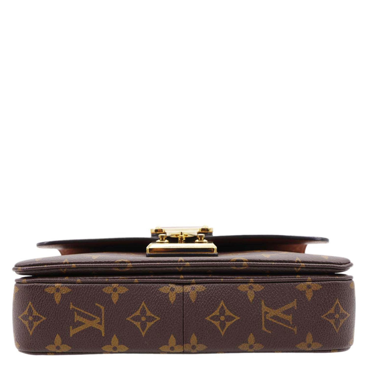 LOUIS VUITTON Marceau Monogram Canvas Chain Shoulder Bag Caramel