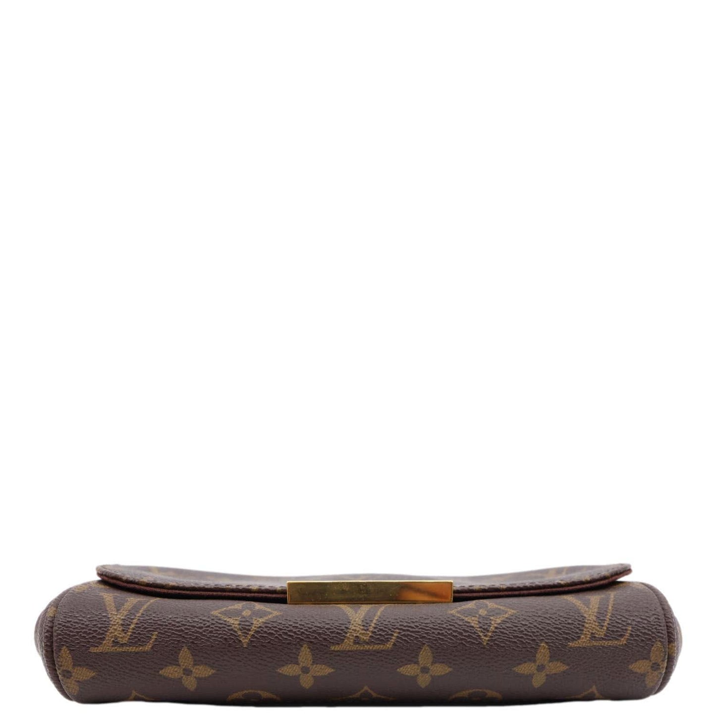 LOUIS VUITTON Favorite PM Monogram Canvas Shoulder Bag Brown
