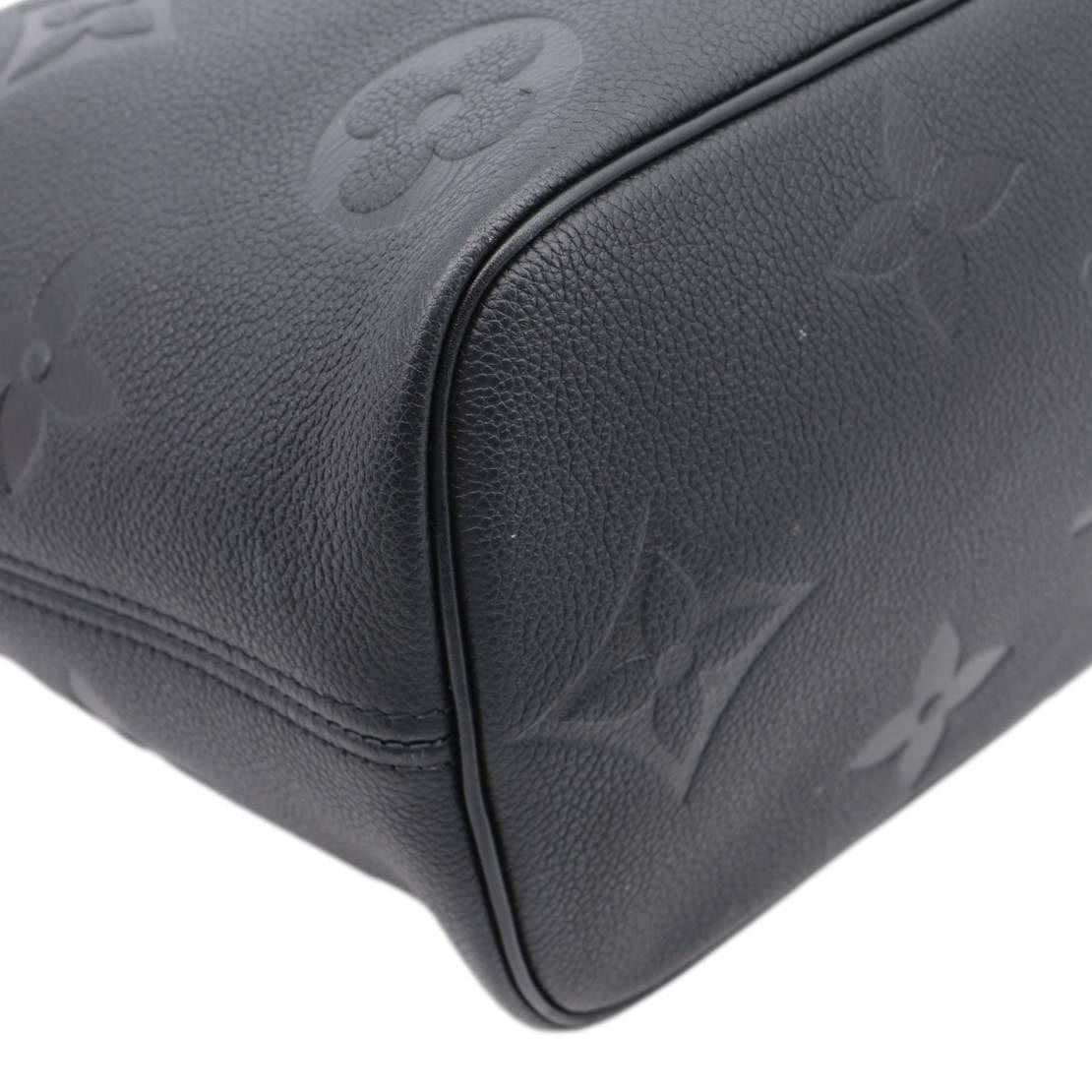 LOUIS VUITTON Neverfull MM Wild At Heart Monogram Empriente Tote Bag Black