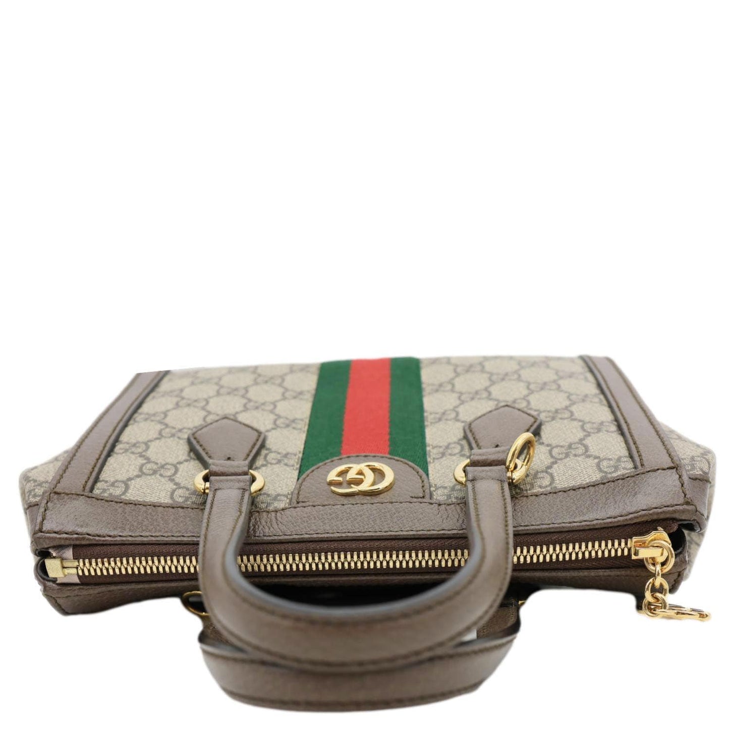 GUCCI Ophidia GG Small Supreme Canvas Tote Bag Beige 547551