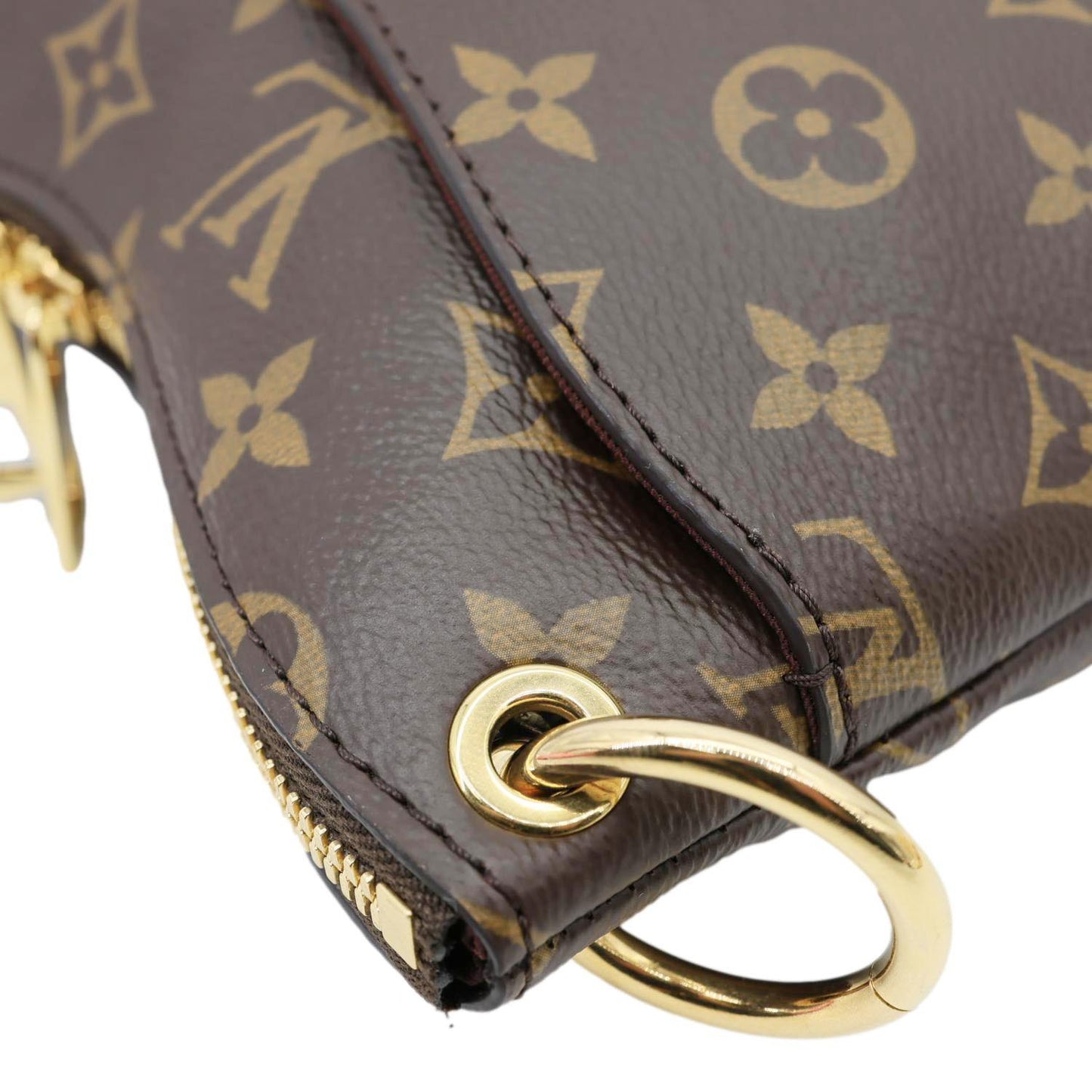 LOUIS VUITTON Odeon NM PM Monogram Canvas Shoulder Bag Brown
