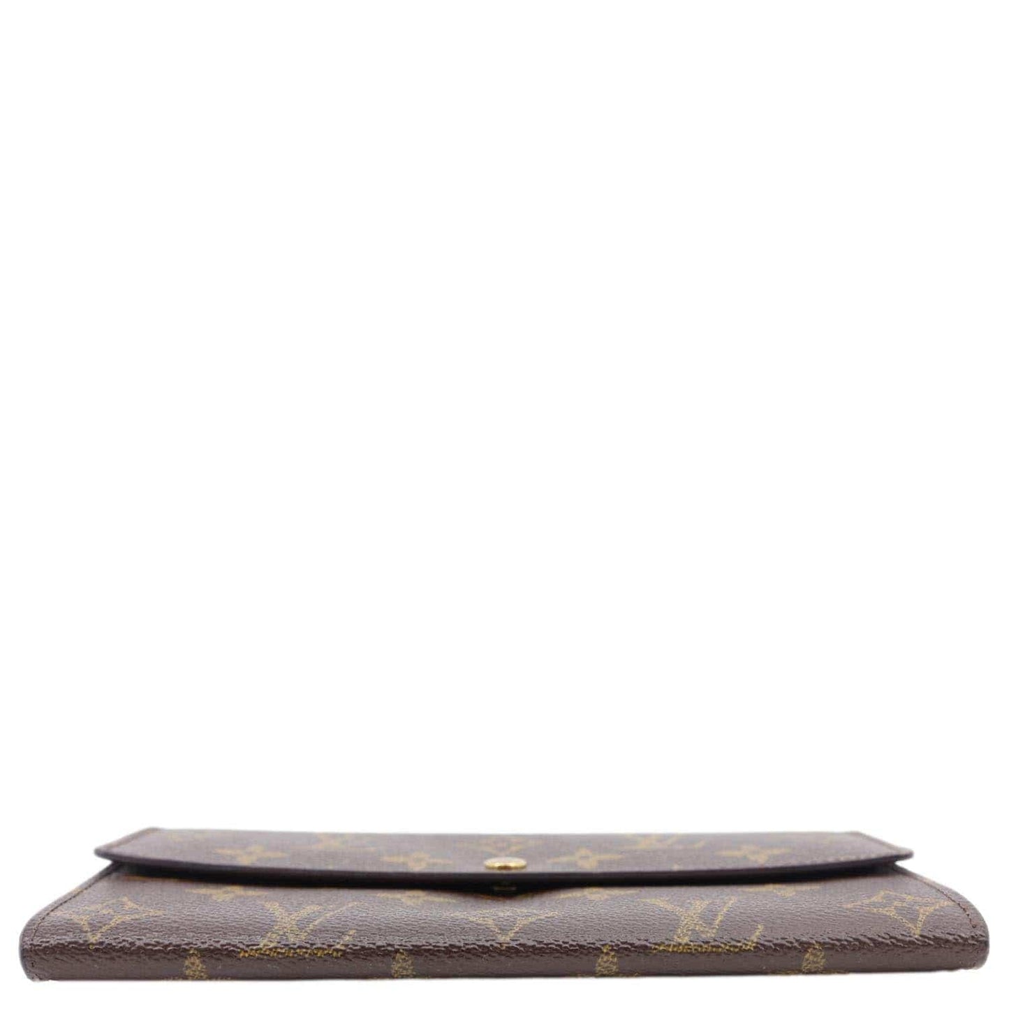 LOUIS VUITTON Sarah Vintage Monogram Canvas Wallet Brown