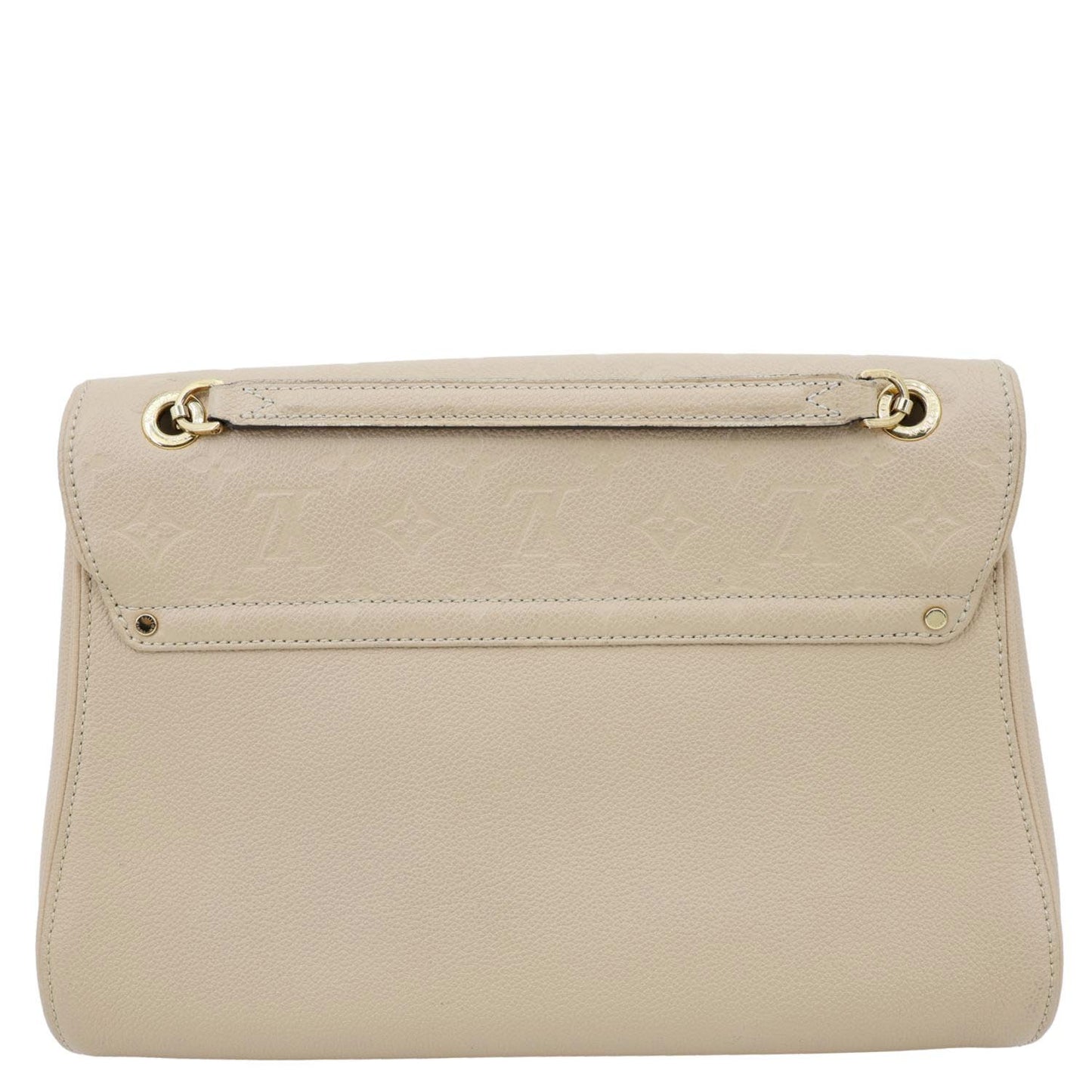 LOUIS VUITTON Saint Germain MM Monogram Leather Shoulder Bag Dune