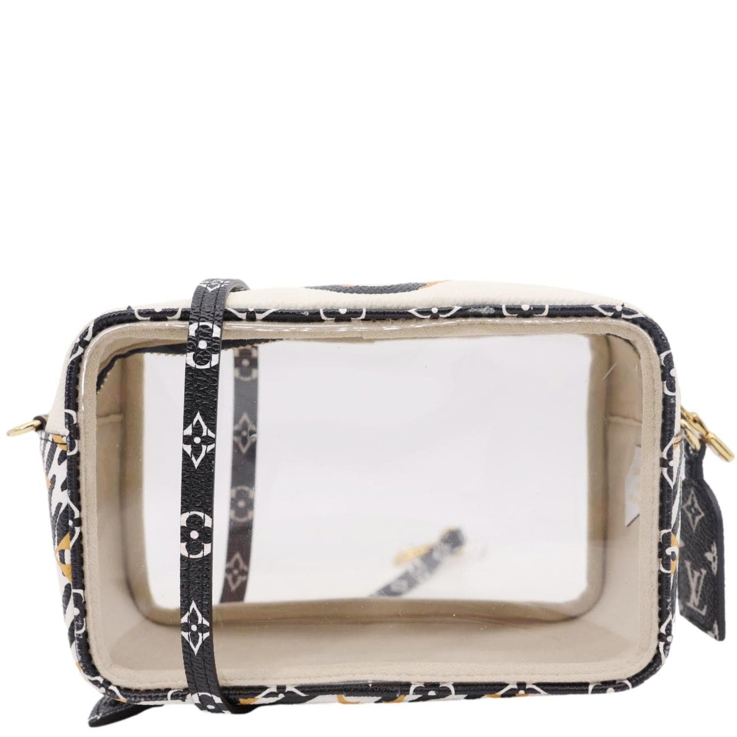 LOUIS VUITTON Monogram Giant Jungle Canvas Beach Pouch Ivory