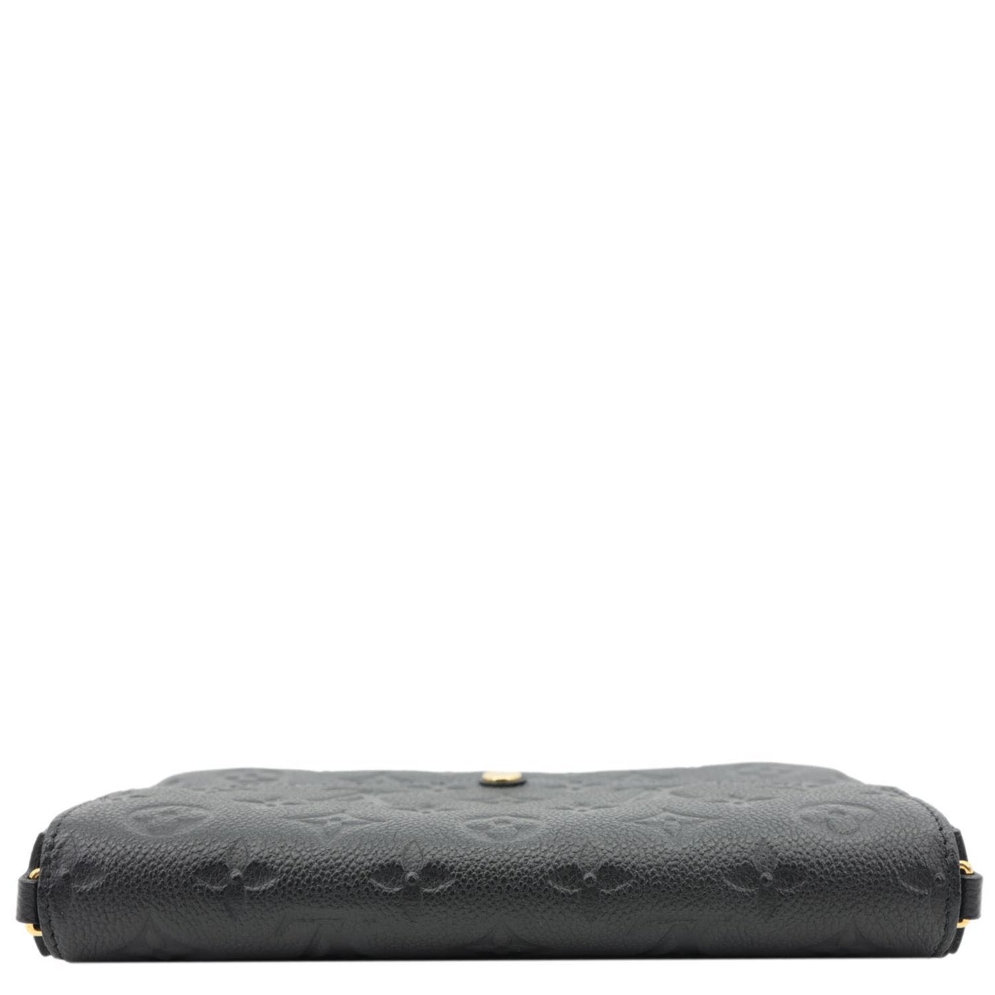LOUIS VUITTON Felicie Pochette Monogram Empreinte Crossbody Bag Black