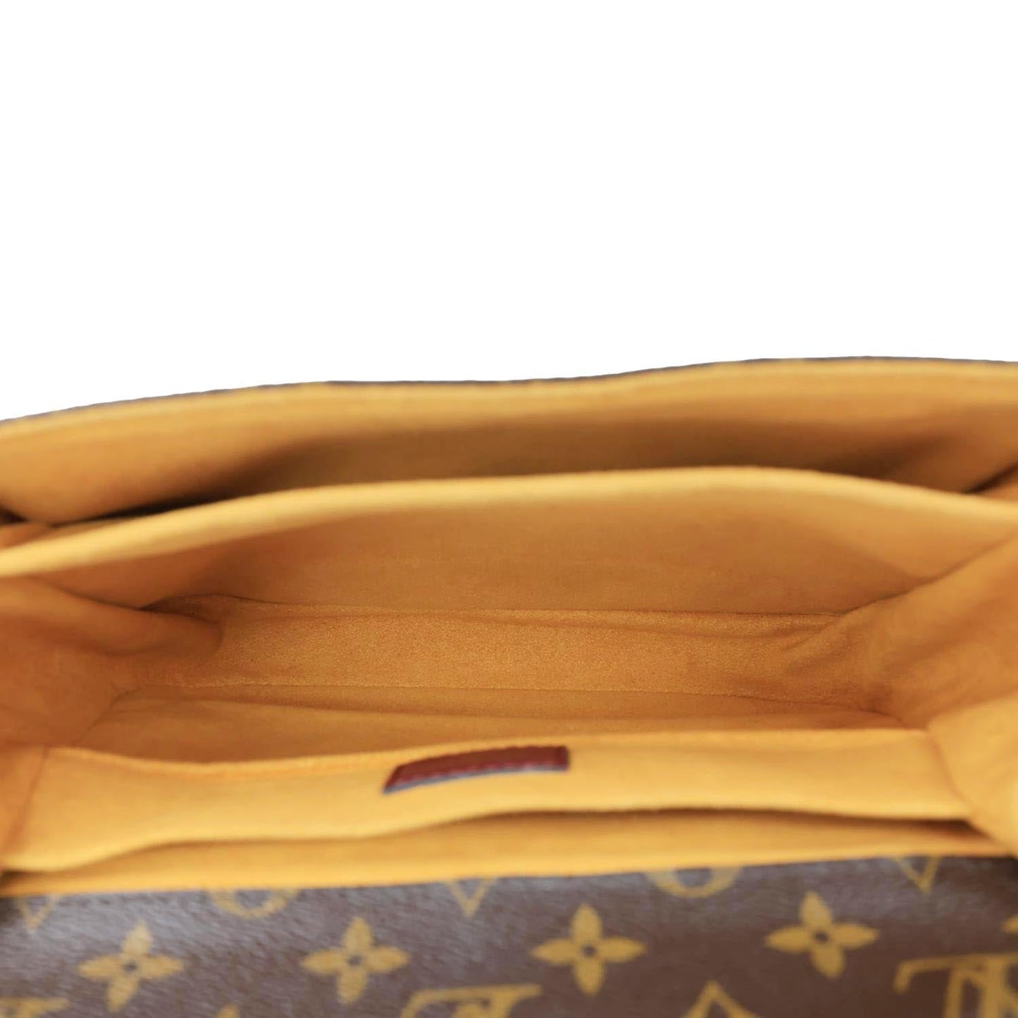LOUIS VUITTON Braided Metis Pochette Monogram Canvas Crossbody Bag Brown