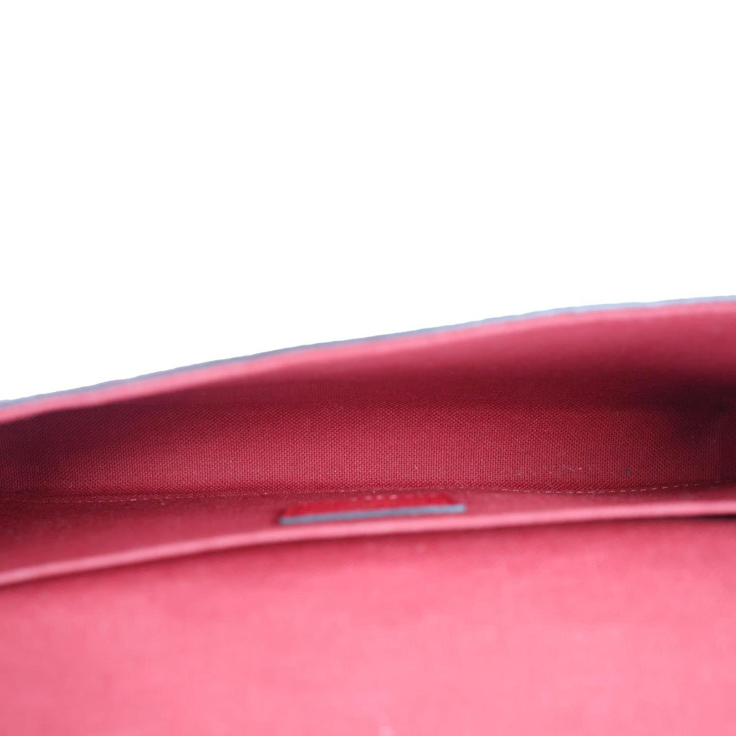 LOUIS VUITTON Felicie Pochette Monogram Empreinte Crossbody Bag Red