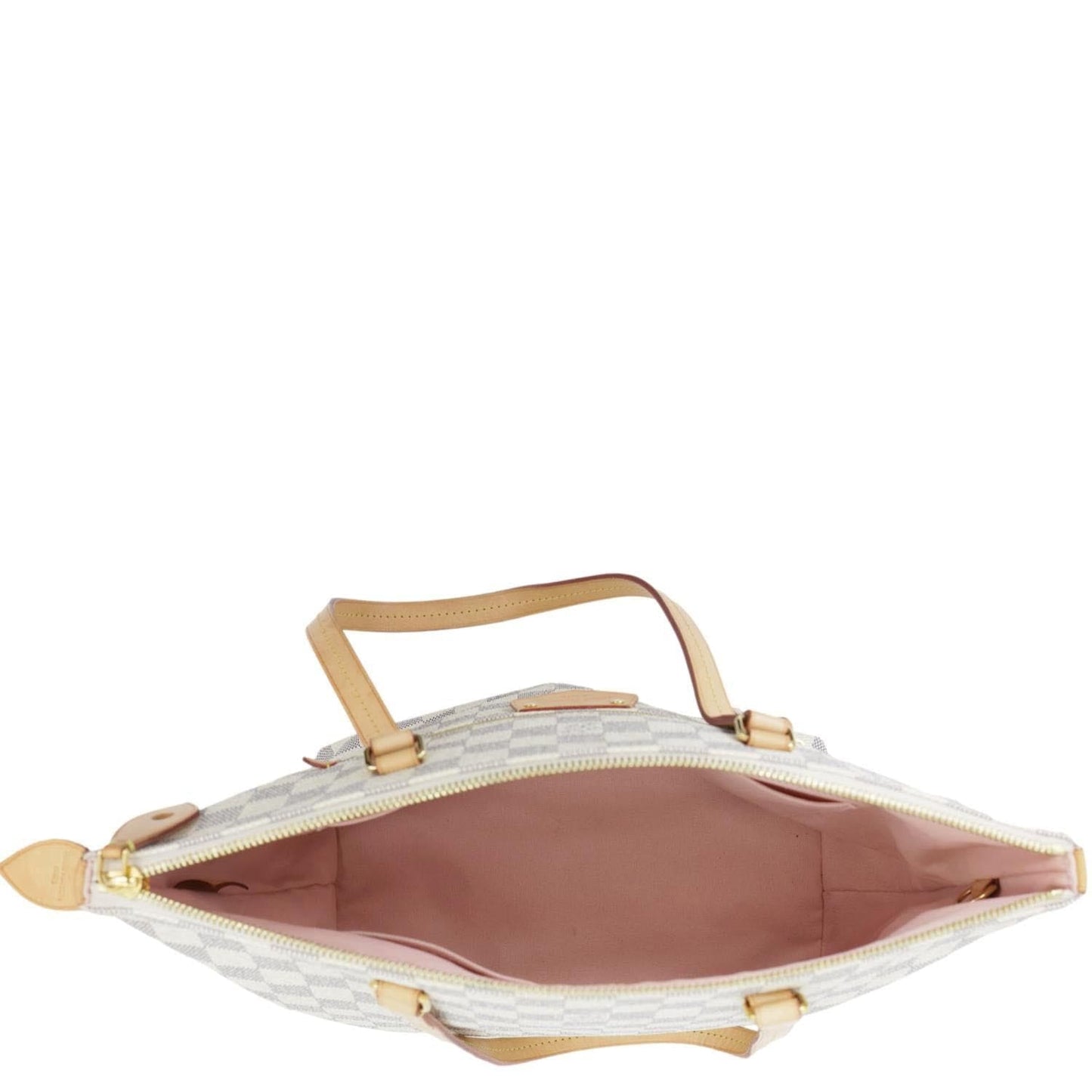 LOUIS VUITTON Iena PM Damier Azur Shoulder Bag Rose Ballerine